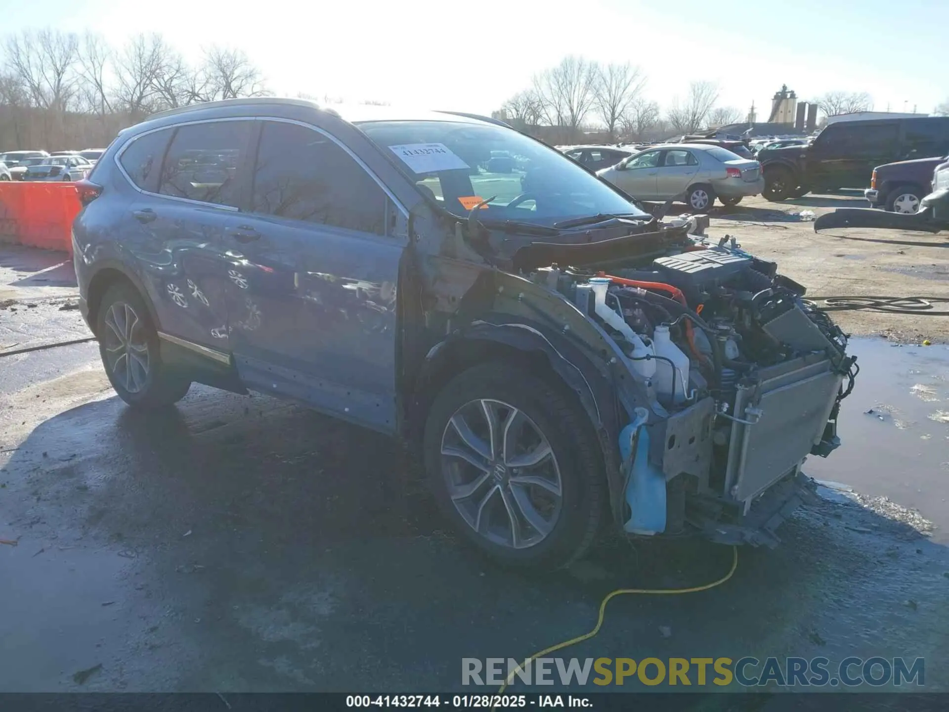 1 Photograph of a damaged car 5J6RT6H92NL045400 HONDA CR-V 2022