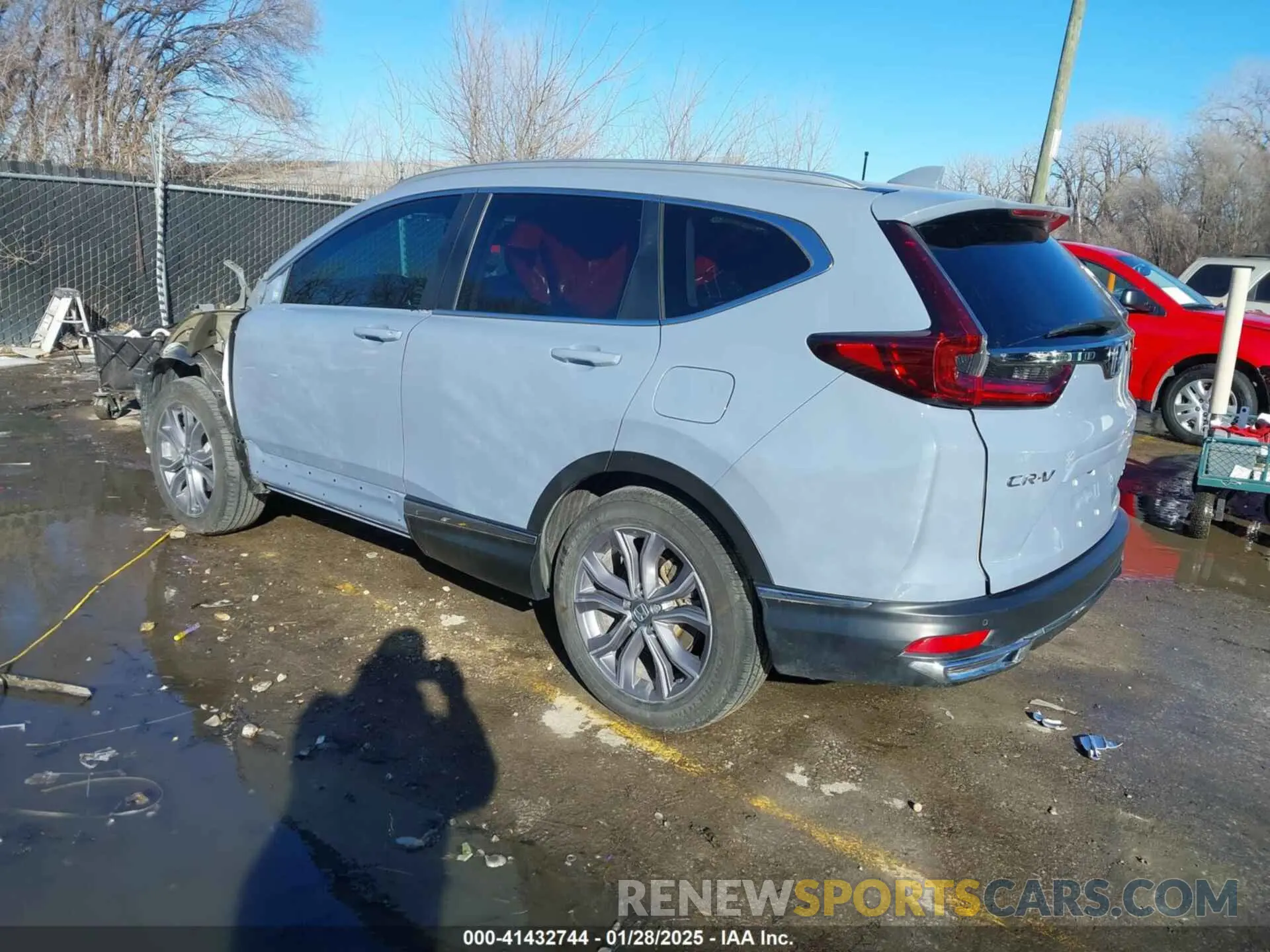 3 Photograph of a damaged car 5J6RT6H92NL045400 HONDA CR-V 2022