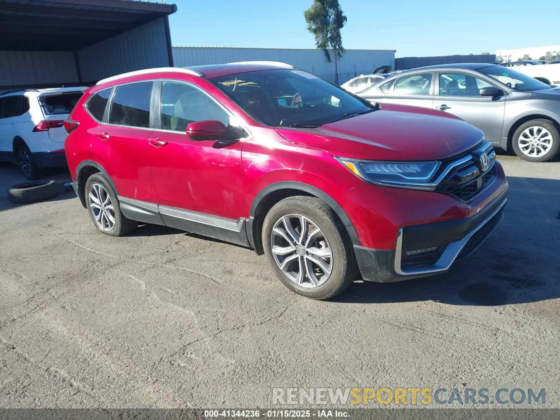 1 Photograph of a damaged car 5J6RT6H98NL028262 HONDA CR-V 2022