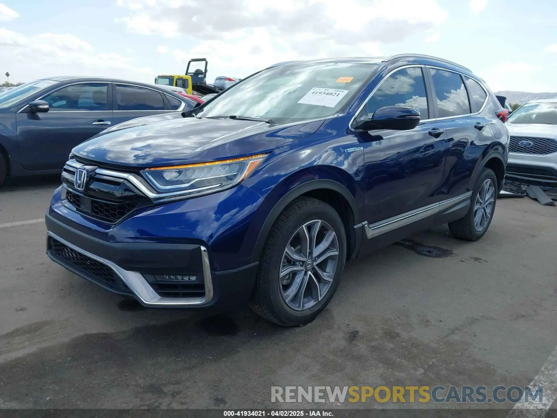 2 Photograph of a damaged car 5J6RT6H9XNL042471 HONDA CR-V 2022