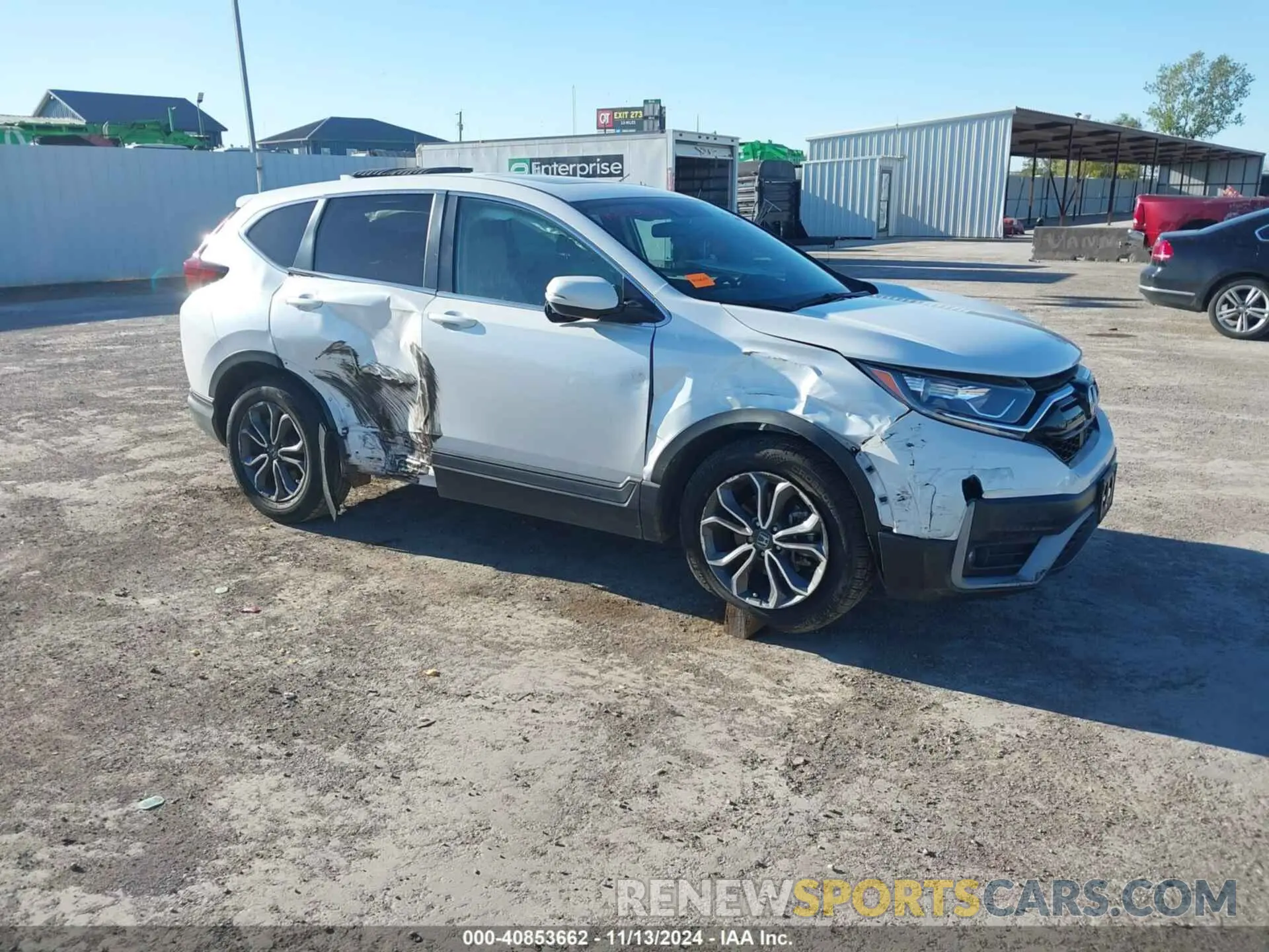 1 Photograph of a damaged car 5J6RW1H51NA018482 HONDA CR-V 2022