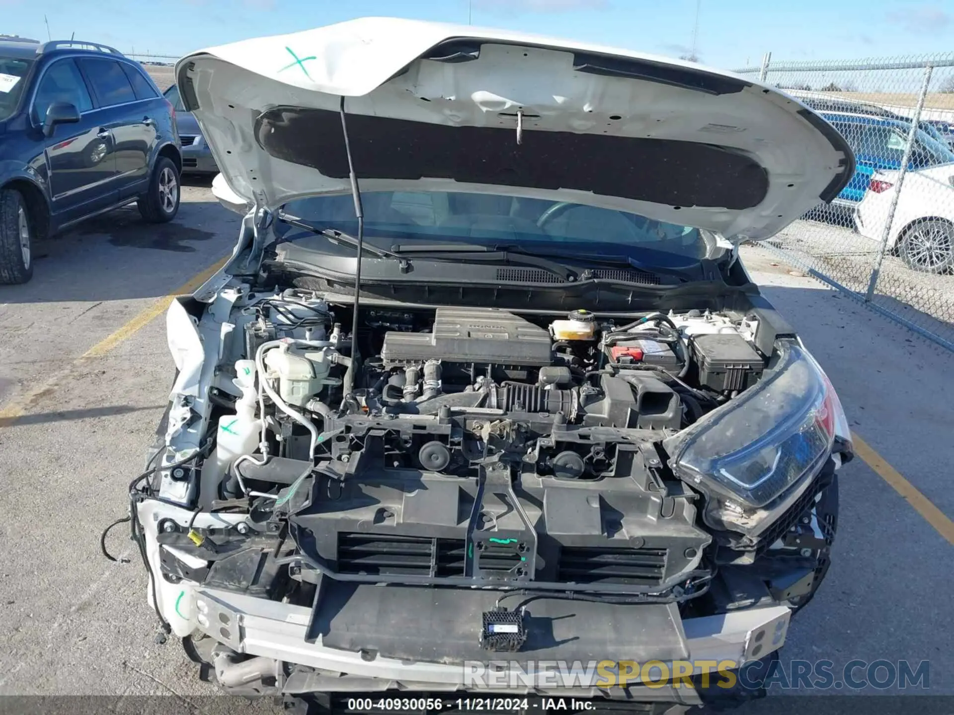 10 Photograph of a damaged car 5J6RW1H51NA019597 HONDA CR-V 2022