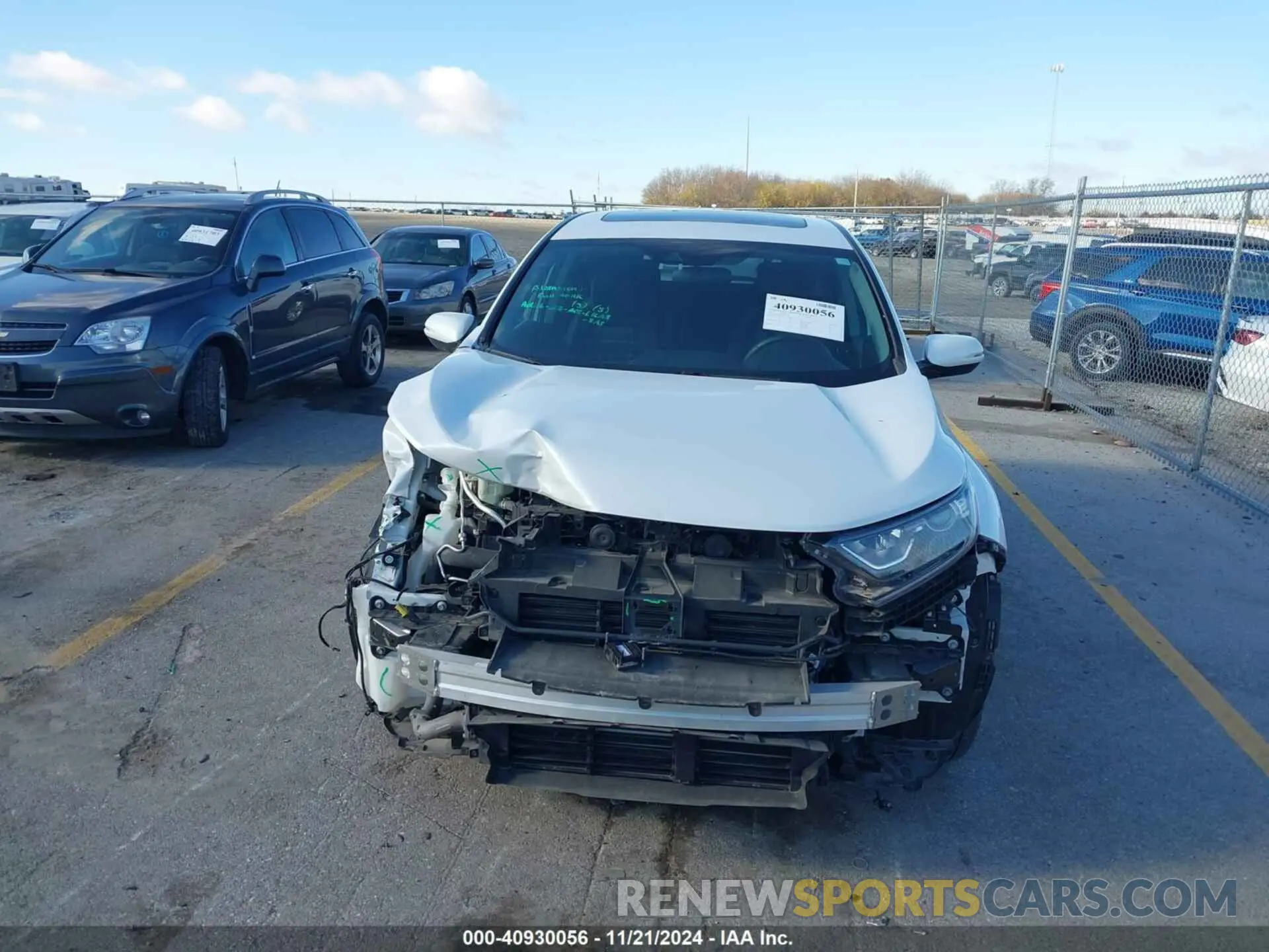 6 Photograph of a damaged car 5J6RW1H51NA019597 HONDA CR-V 2022