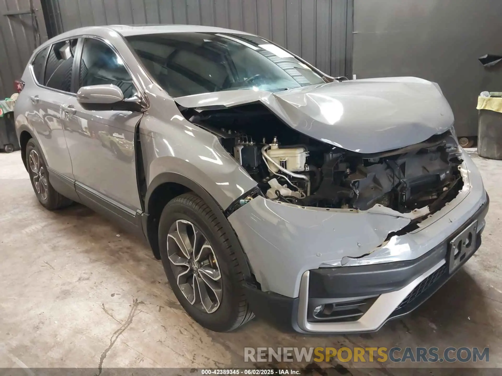 1 Photograph of a damaged car 5J6RW1H56NA011625 HONDA CR-V 2022