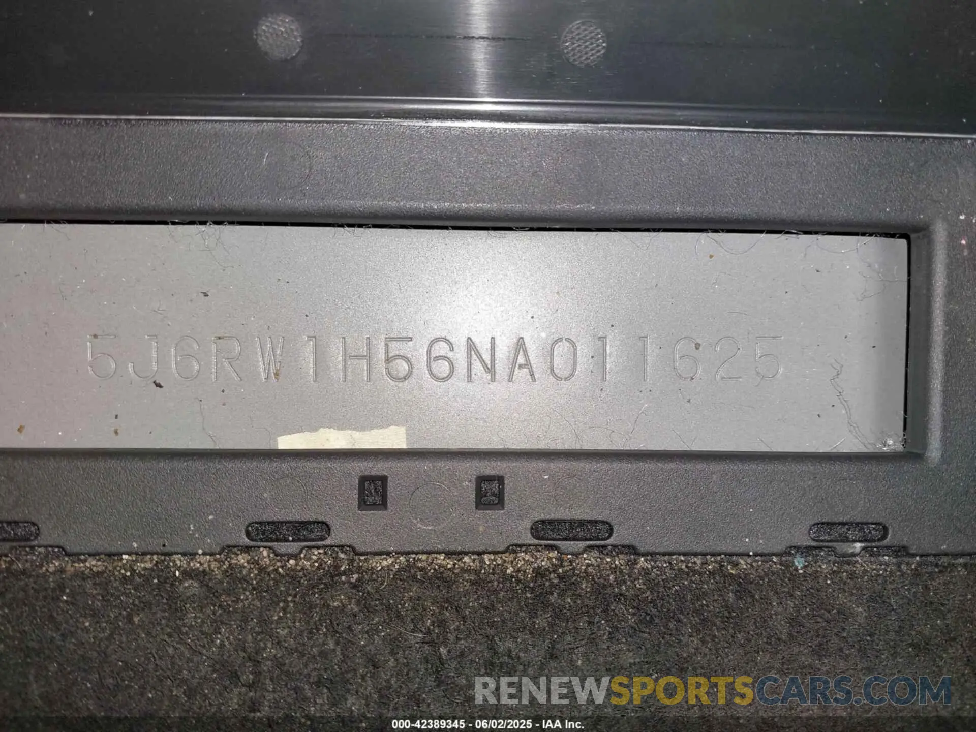 18 Photograph of a damaged car 5J6RW1H56NA011625 HONDA CR-V 2022