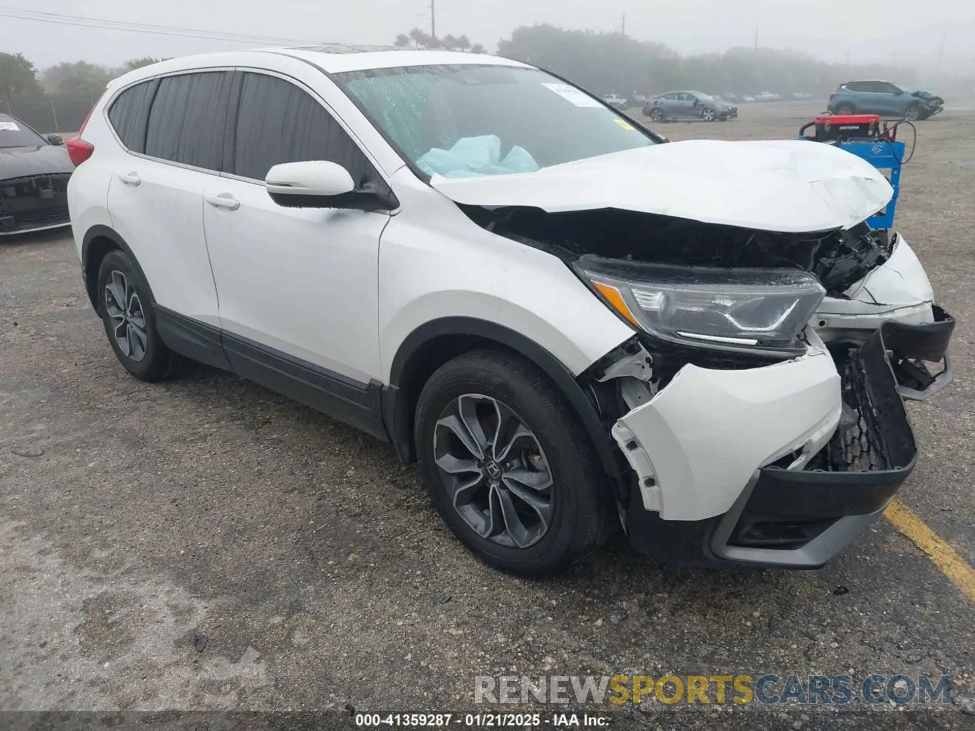 1 Photograph of a damaged car 5J6RW1H56NA020437 HONDA CR-V 2022