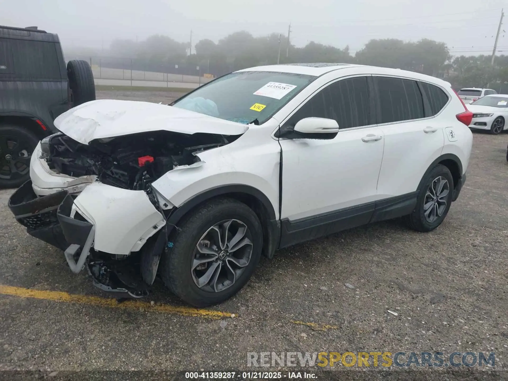 2 Photograph of a damaged car 5J6RW1H56NA020437 HONDA CR-V 2022