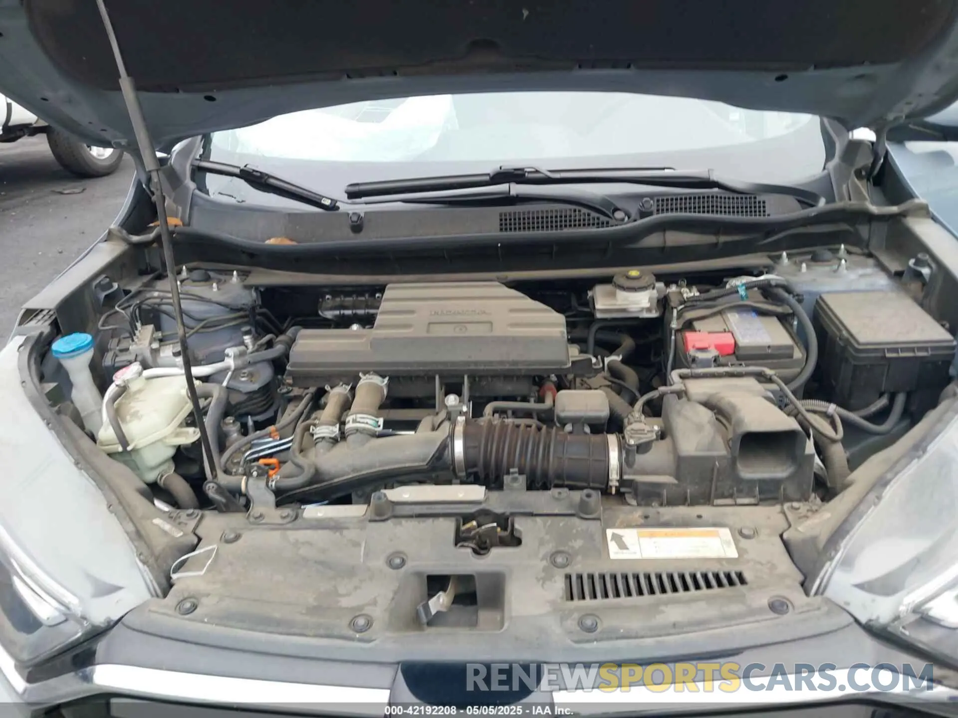 10 Photograph of a damaged car 5J6RW1H58NA023565 HONDA CR-V 2022