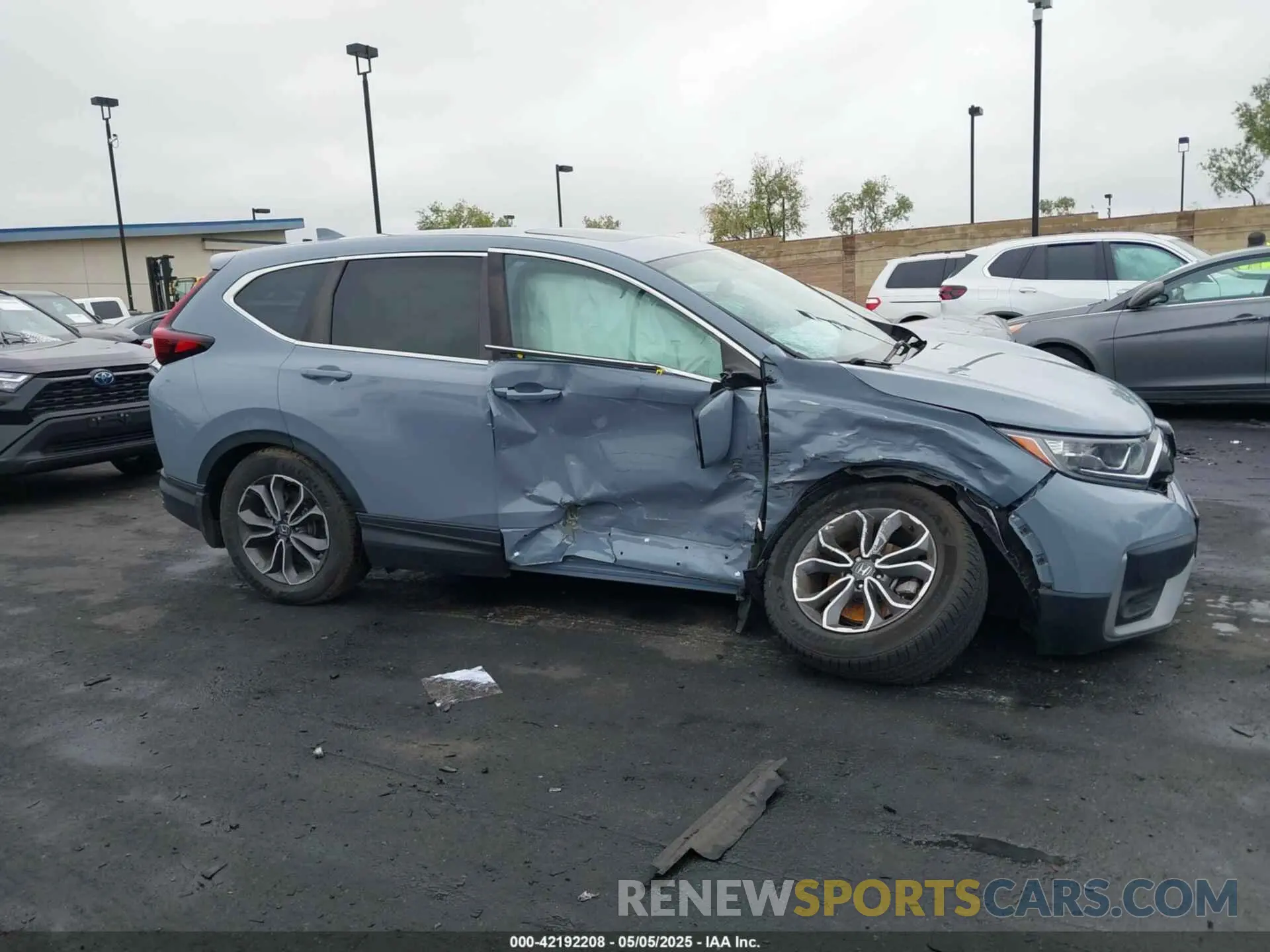 13 Photograph of a damaged car 5J6RW1H58NA023565 HONDA CR-V 2022