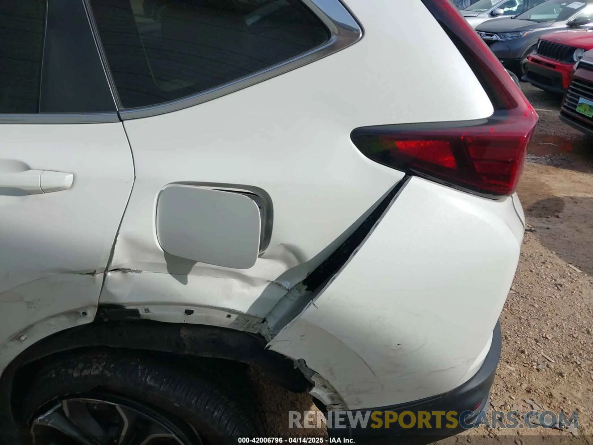 6 Photograph of a damaged car 5J6RW1H59NA011781 HONDA CR-V 2022