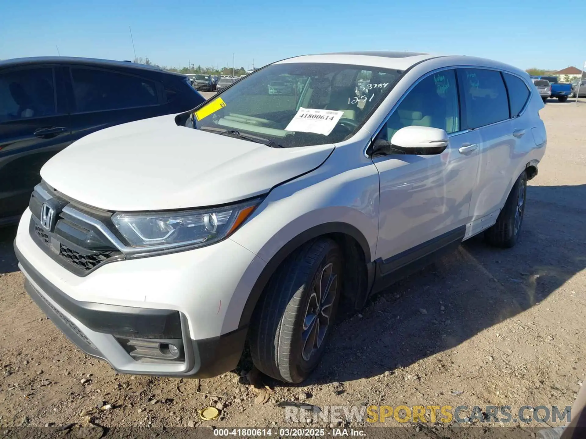 2 Photograph of a damaged car 5J6RW1H59NA016088 HONDA CR-V 2022