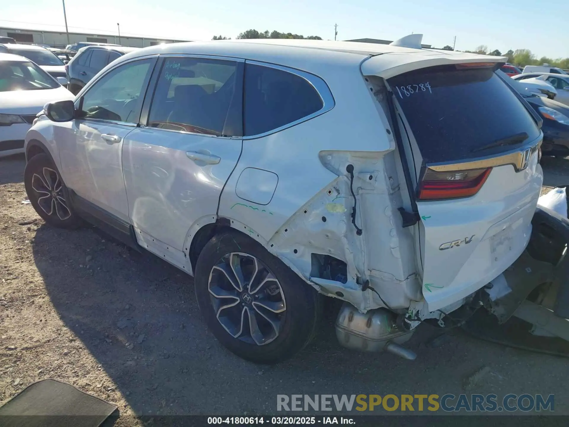 3 Photograph of a damaged car 5J6RW1H59NA016088 HONDA CR-V 2022