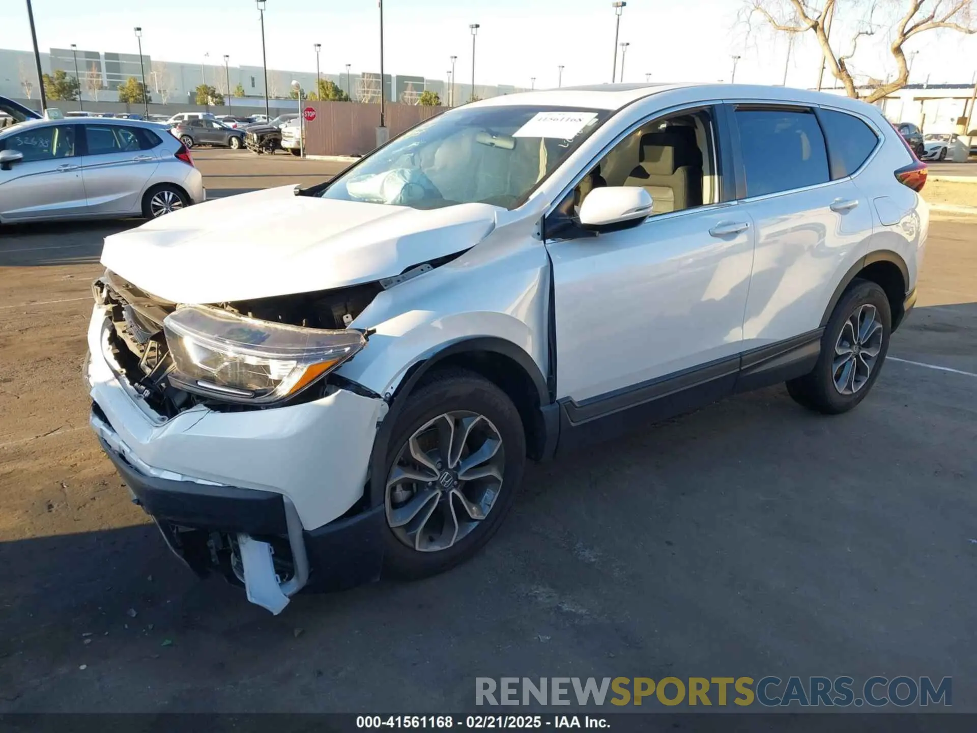 2 Photograph of a damaged car 5J6RW1H59NA022649 HONDA CR-V 2022