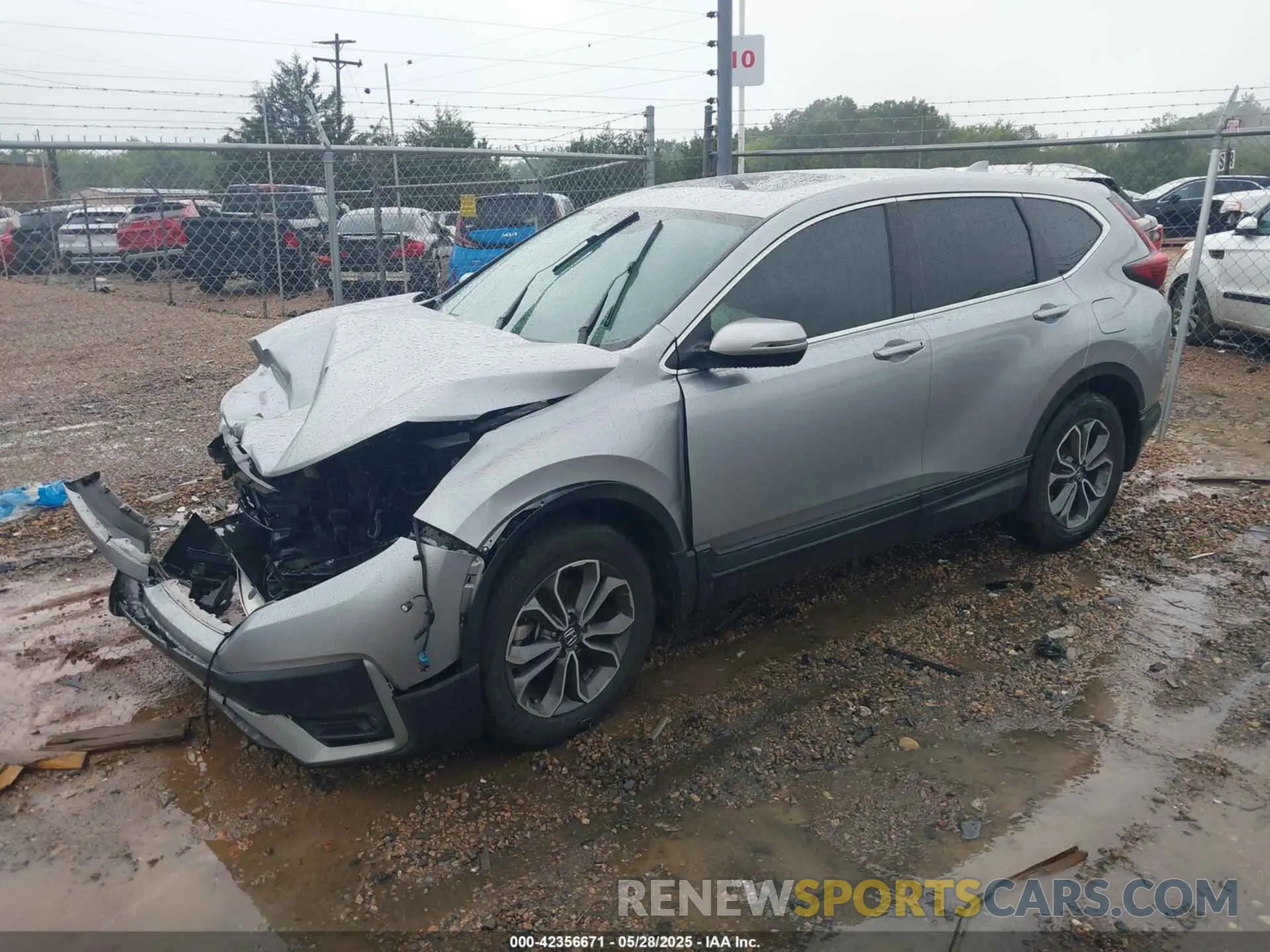 2 Photograph of a damaged car 5J6RW1H5XNA004774 HONDA CR-V 2022