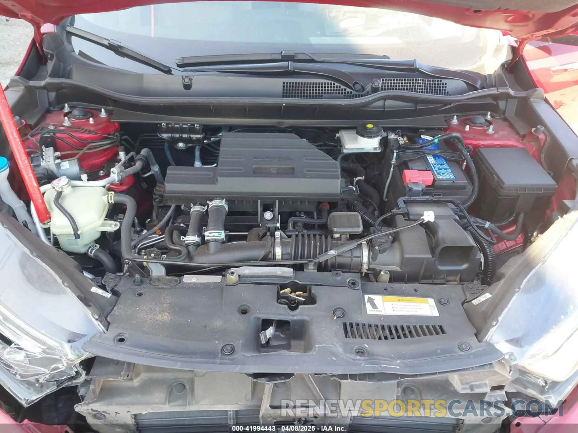 10 Photograph of a damaged car 5J6RW1H80NA007810 HONDA CR-V 2022