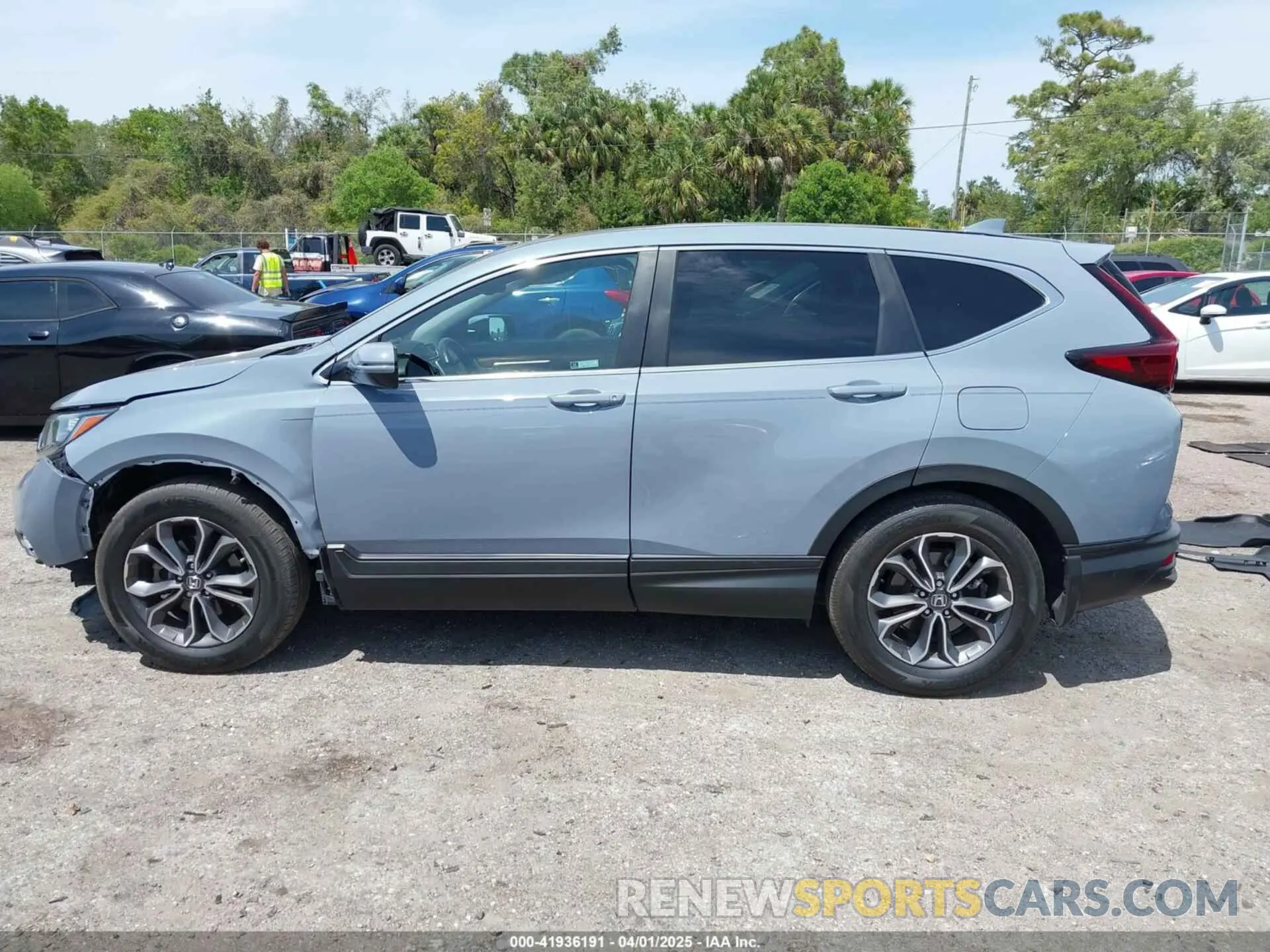 14 Photograph of a damaged car 5J6RW1H80NA012487 HONDA CR-V 2022