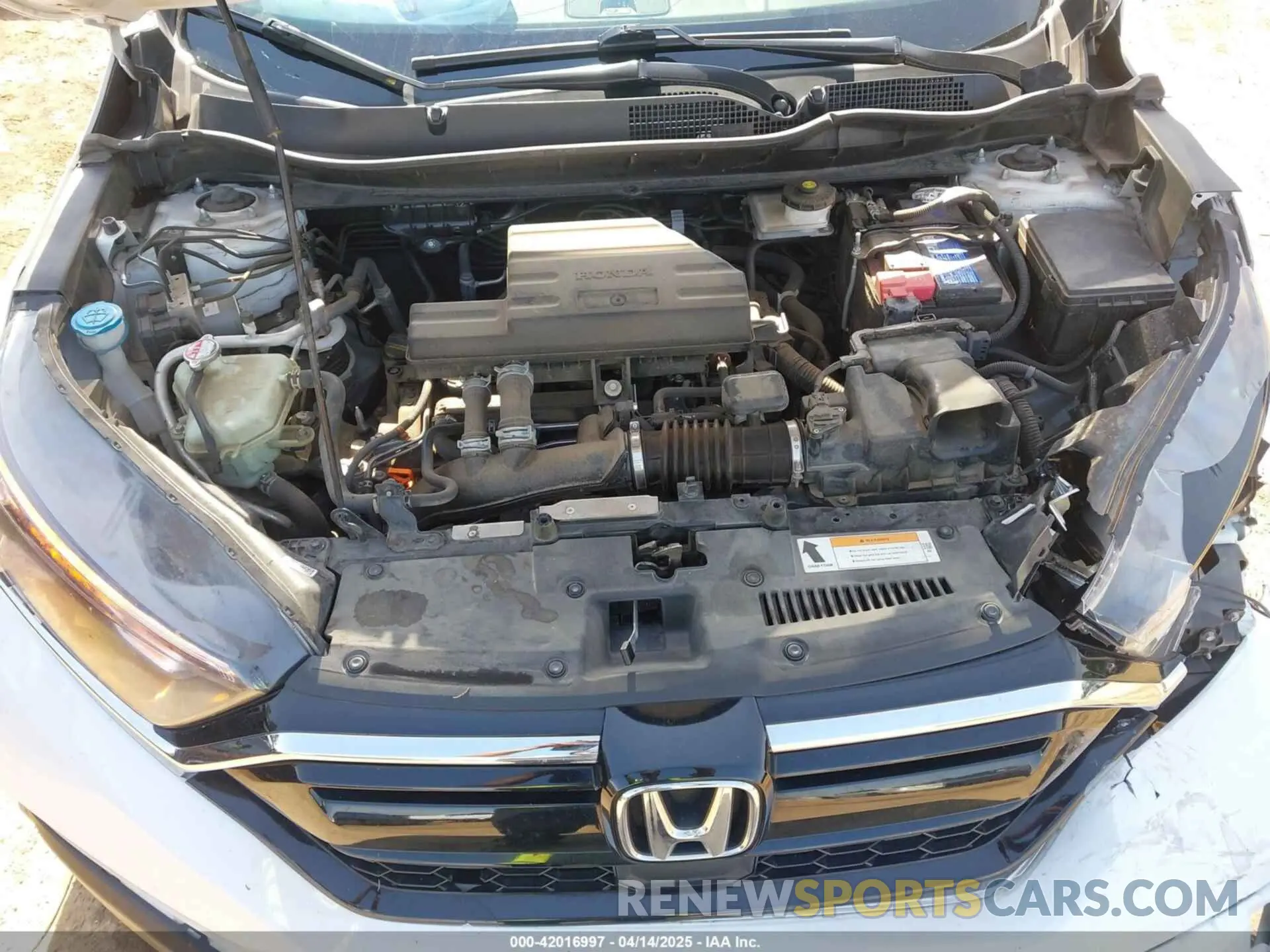 10 Photograph of a damaged car 5J6RW1H82NA004522 HONDA CR-V 2022