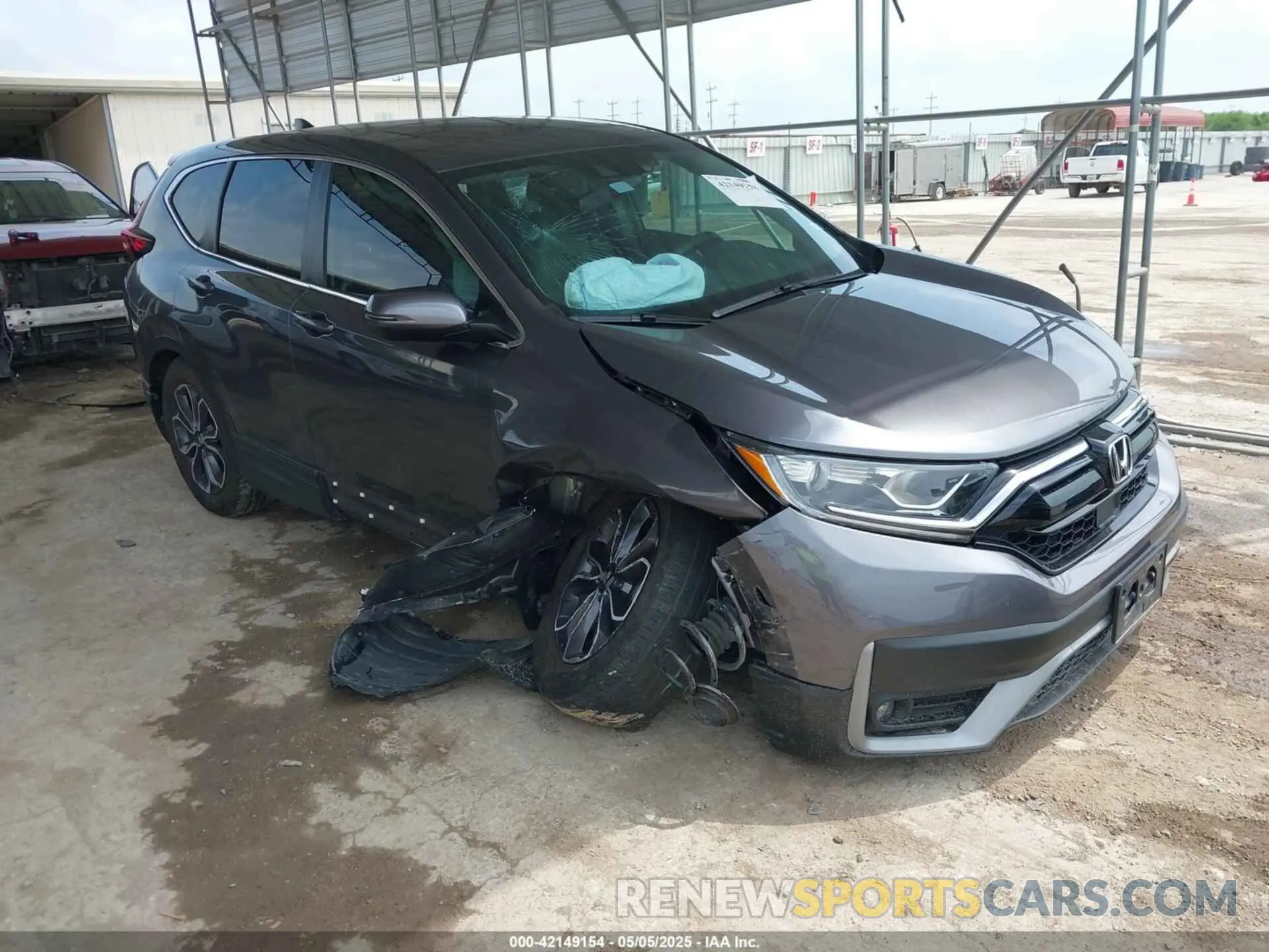 1 Photograph of a damaged car 5J6RW1H83NA014900 HONDA CR-V 2022