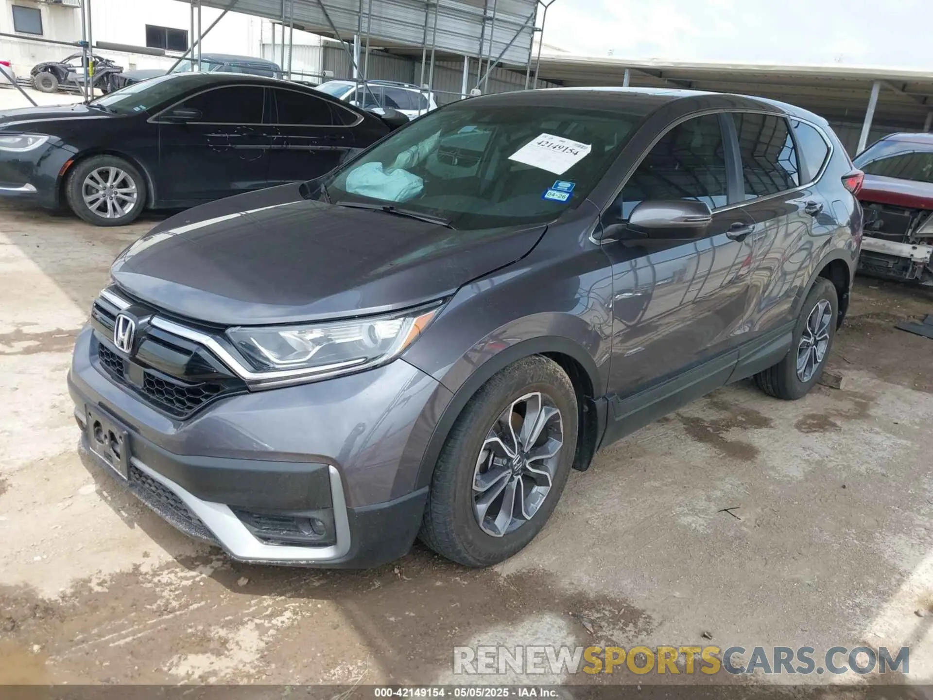 2 Photograph of a damaged car 5J6RW1H83NA014900 HONDA CR-V 2022