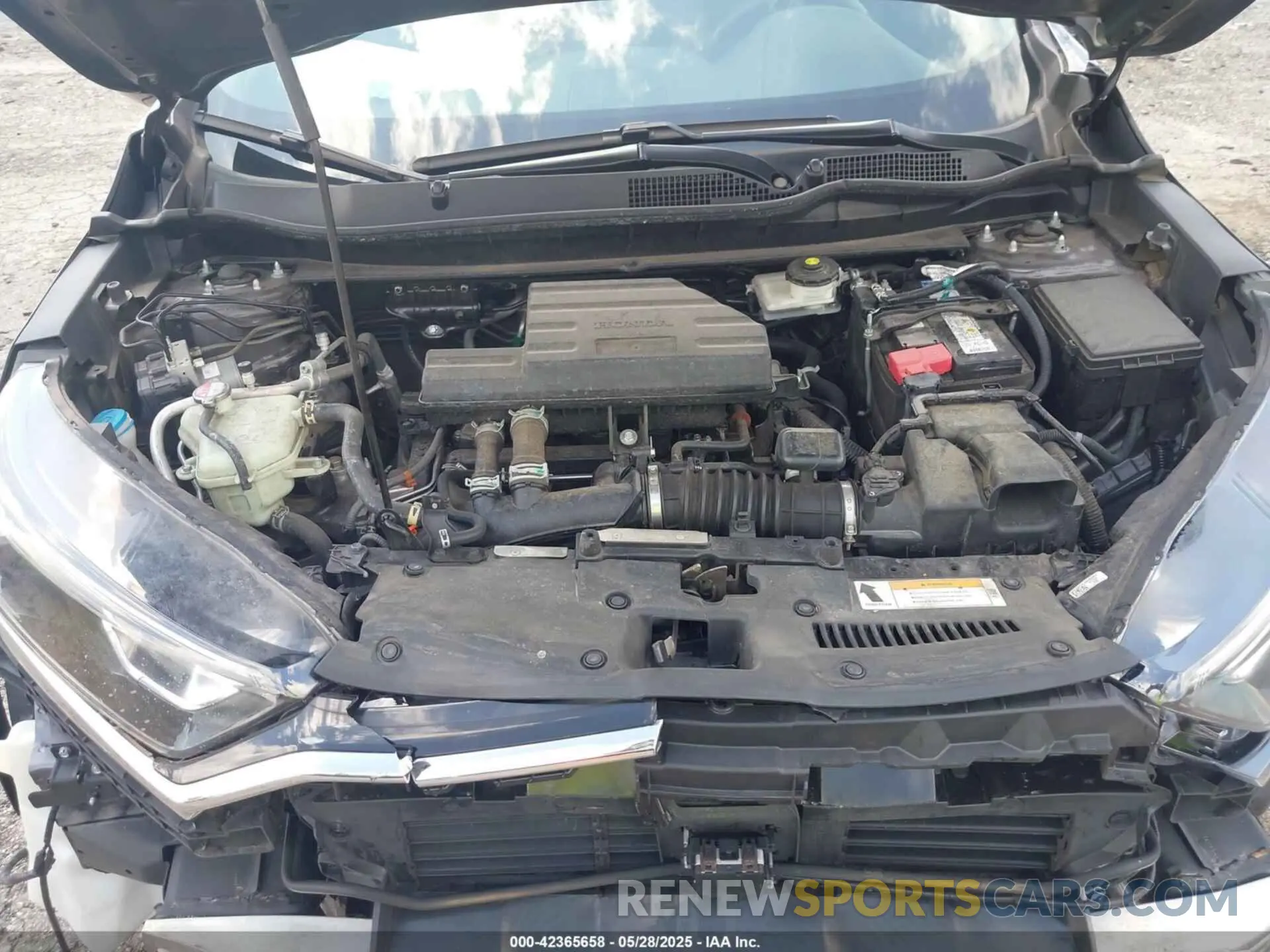 10 Photograph of a damaged car 5J6RW1H84NA001783 HONDA CR-V 2022
