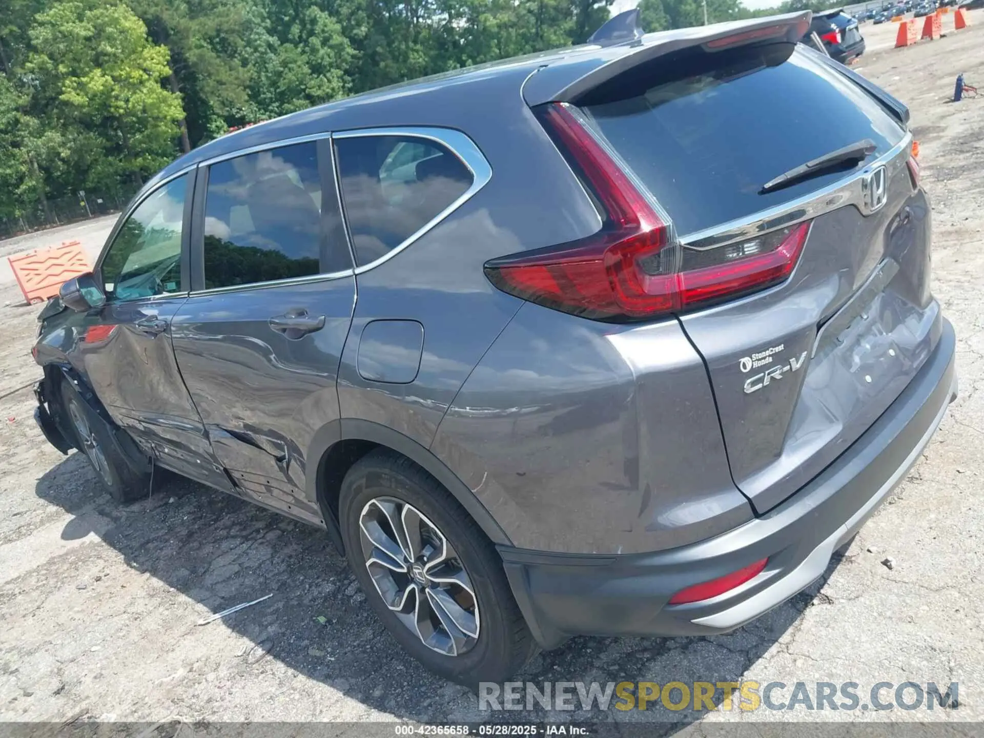 3 Photograph of a damaged car 5J6RW1H84NA001783 HONDA CR-V 2022