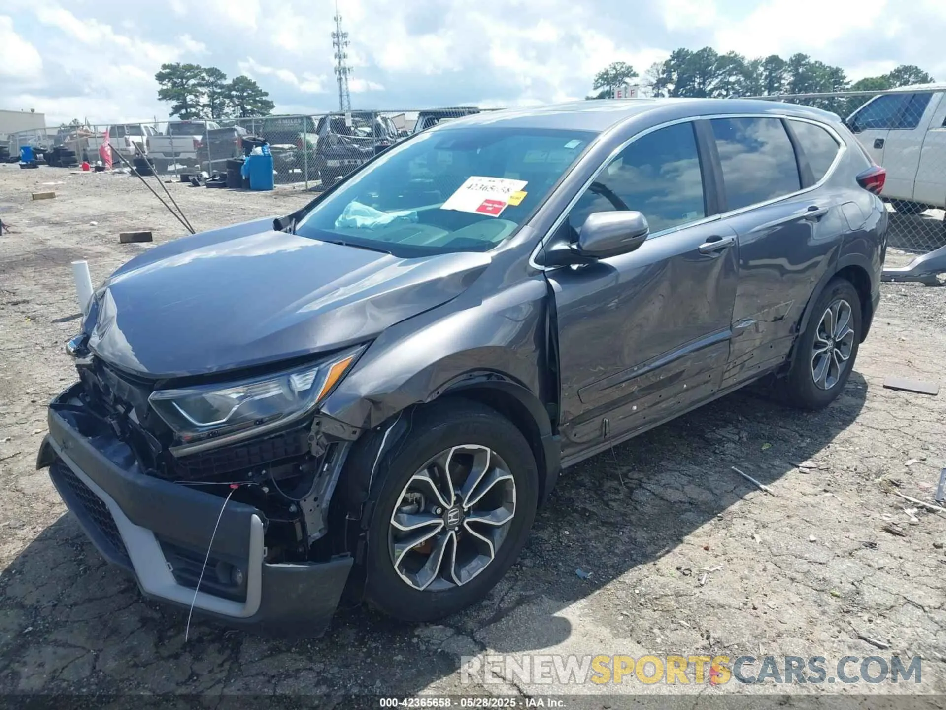 6 Photograph of a damaged car 5J6RW1H84NA001783 HONDA CR-V 2022