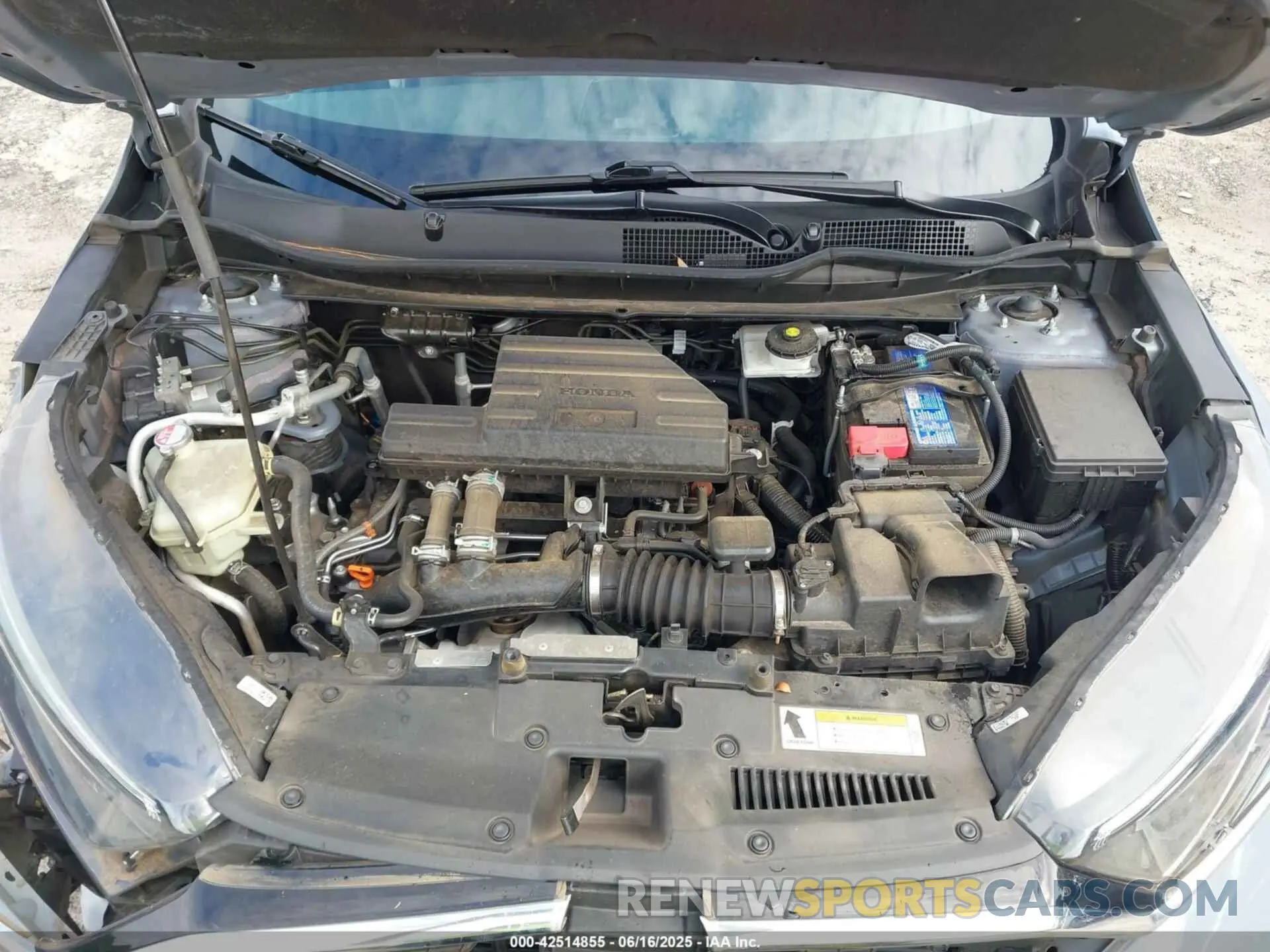 10 Photograph of a damaged car 5J6RW1H84NA002545 HONDA CR-V 2022