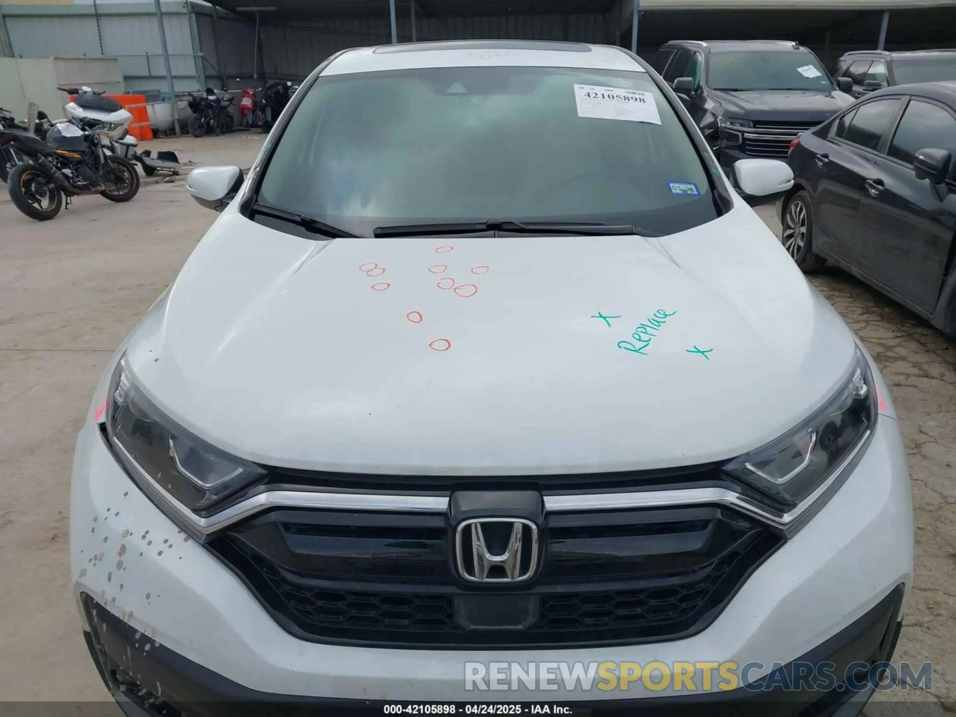 12 Photograph of a damaged car 5J6RW1H84NA008622 HONDA CR-V 2022