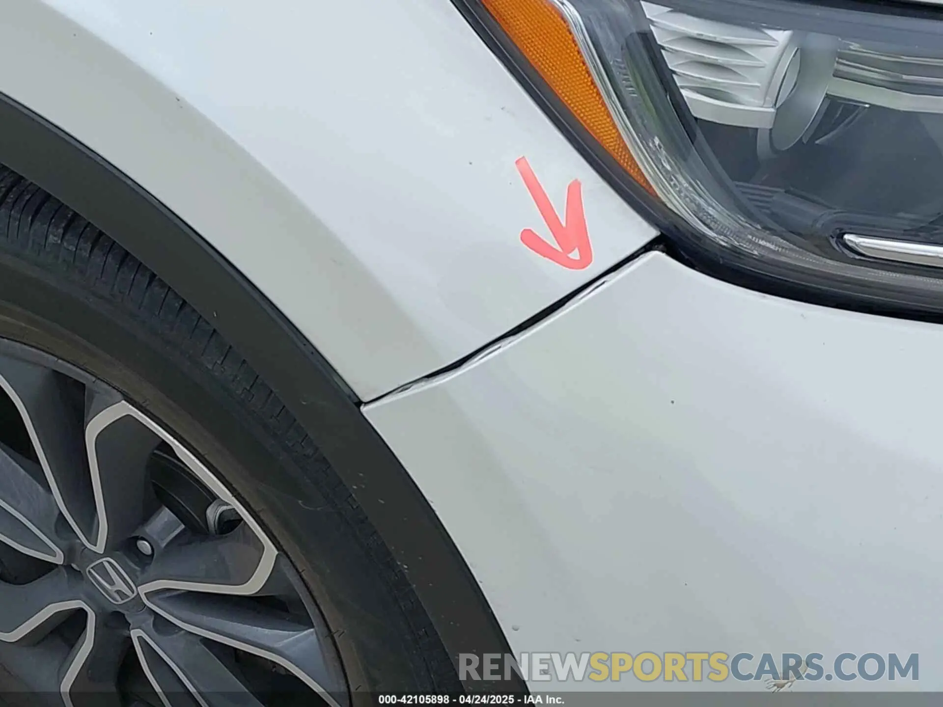 6 Photograph of a damaged car 5J6RW1H84NA008622 HONDA CR-V 2022