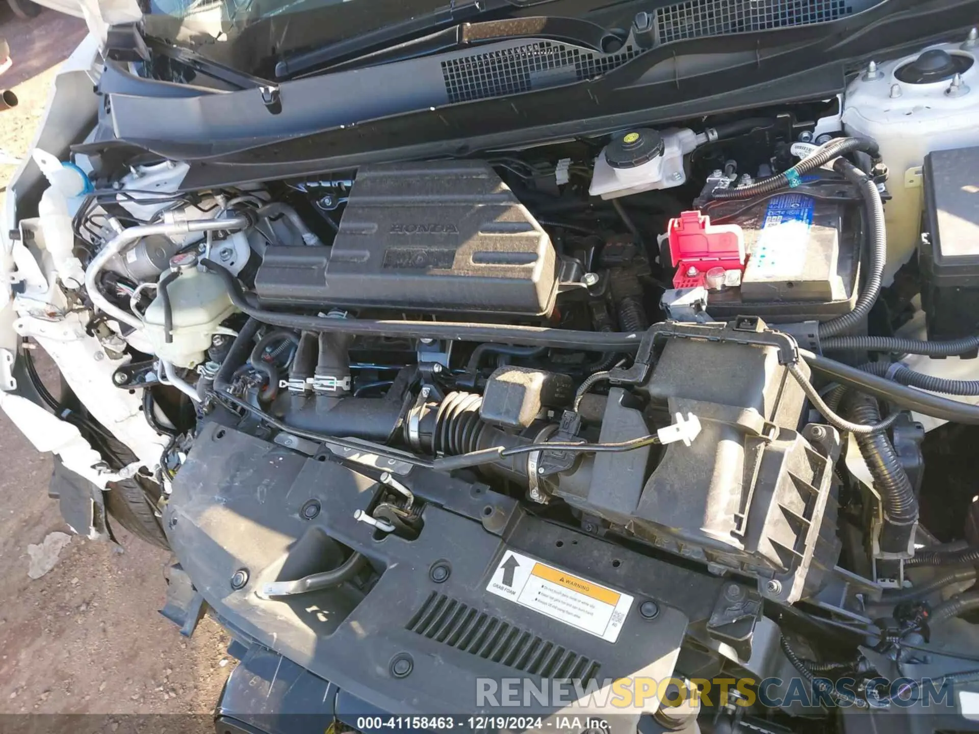 10 Photograph of a damaged car 5J6RW1H86NA001476 HONDA CR-V 2022