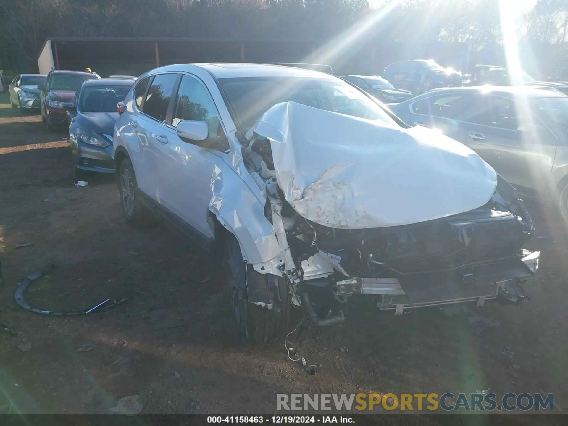 6 Photograph of a damaged car 5J6RW1H86NA001476 HONDA CR-V 2022
