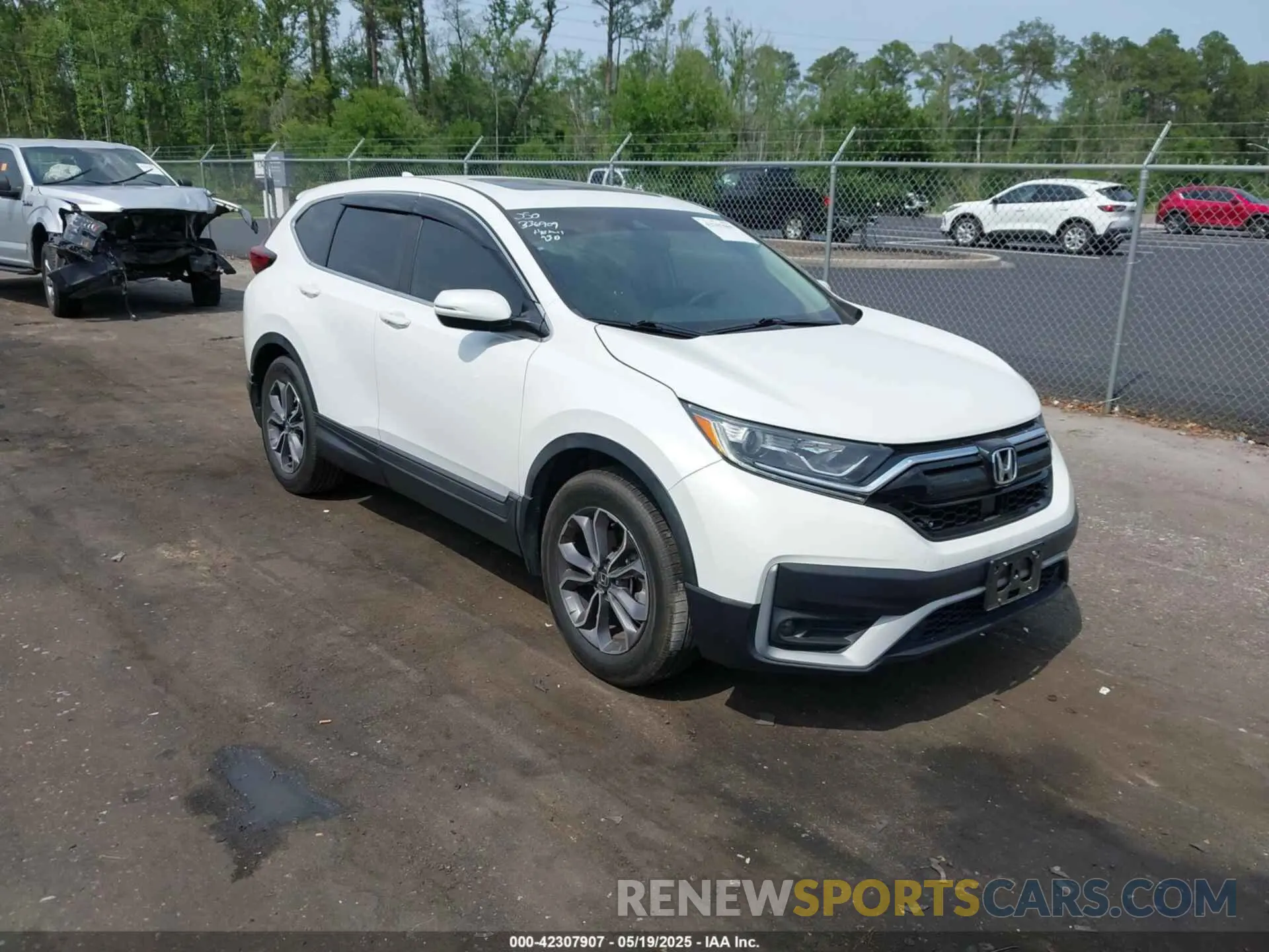 1 Photograph of a damaged car 5J6RW1H8XNA008592 HONDA CR-V 2022