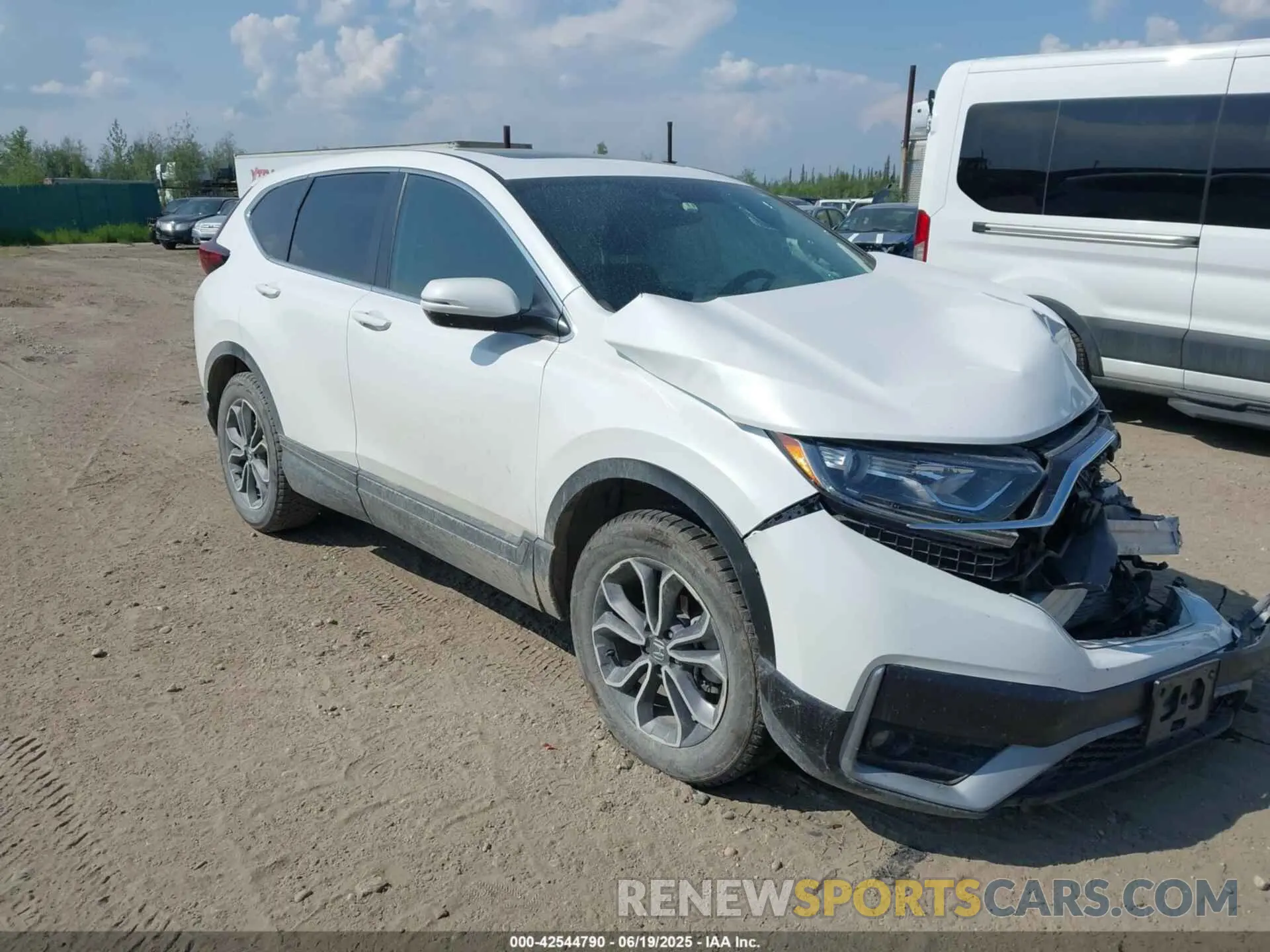 1 Photograph of a damaged car 5J6RW2H50NA004871 HONDA CR-V 2022