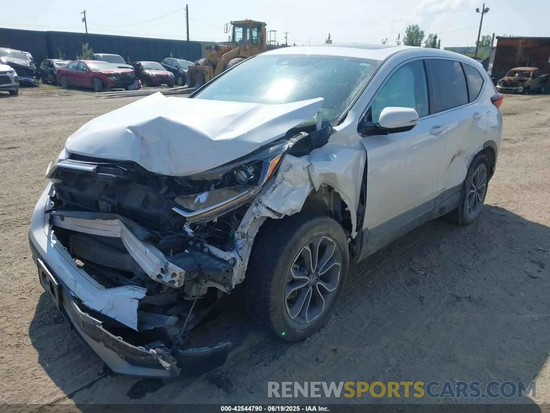 2 Photograph of a damaged car 5J6RW2H50NA004871 HONDA CR-V 2022