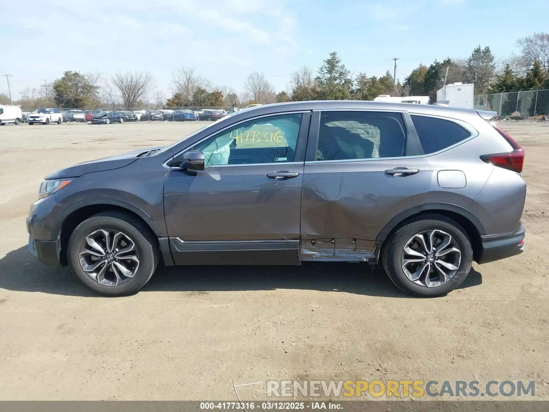 14 Photograph of a damaged car 5J6RW2H52NA007948 HONDA CR-V 2022