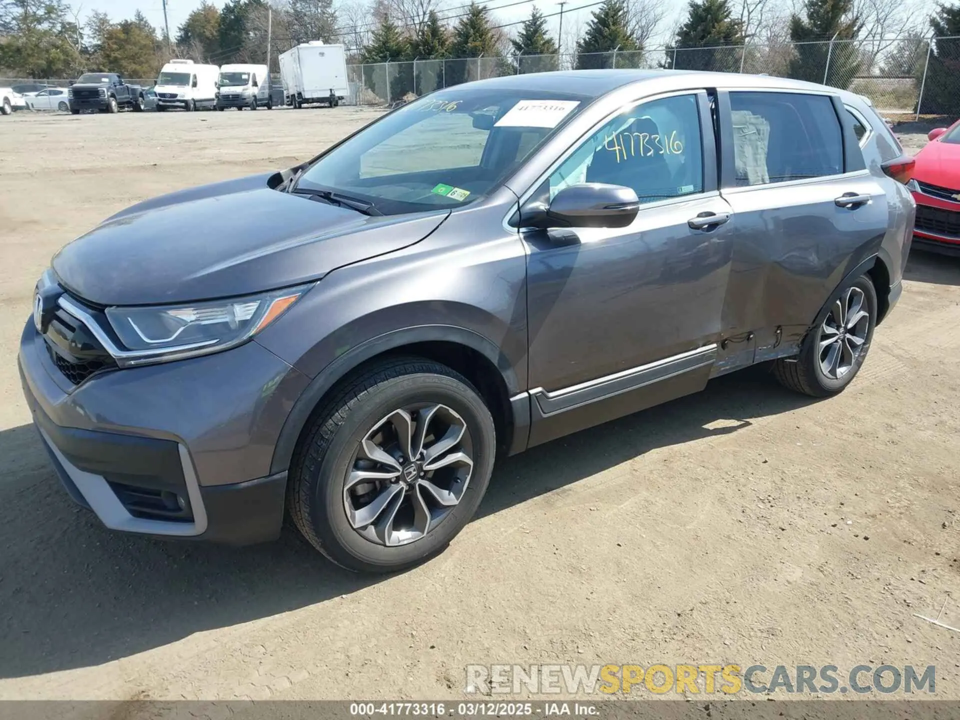 2 Photograph of a damaged car 5J6RW2H52NA007948 HONDA CR-V 2022