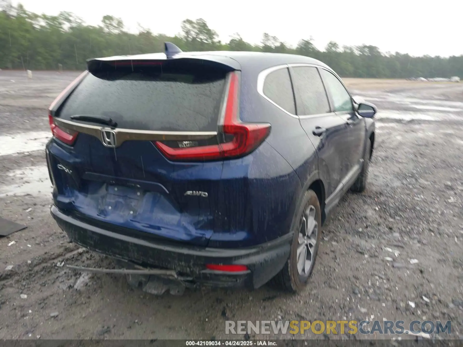 4 Photograph of a damaged car 5J6RW2H54NA006347 HONDA CR-V 2022