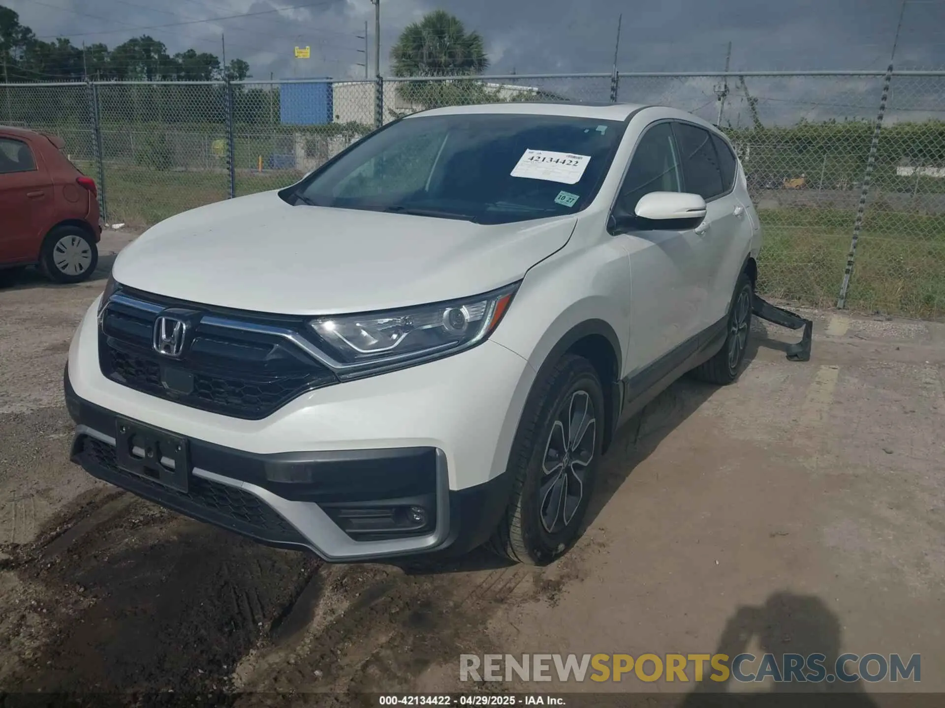 2 Photograph of a damaged car 5J6RW2H54NA016635 HONDA CR-V 2022