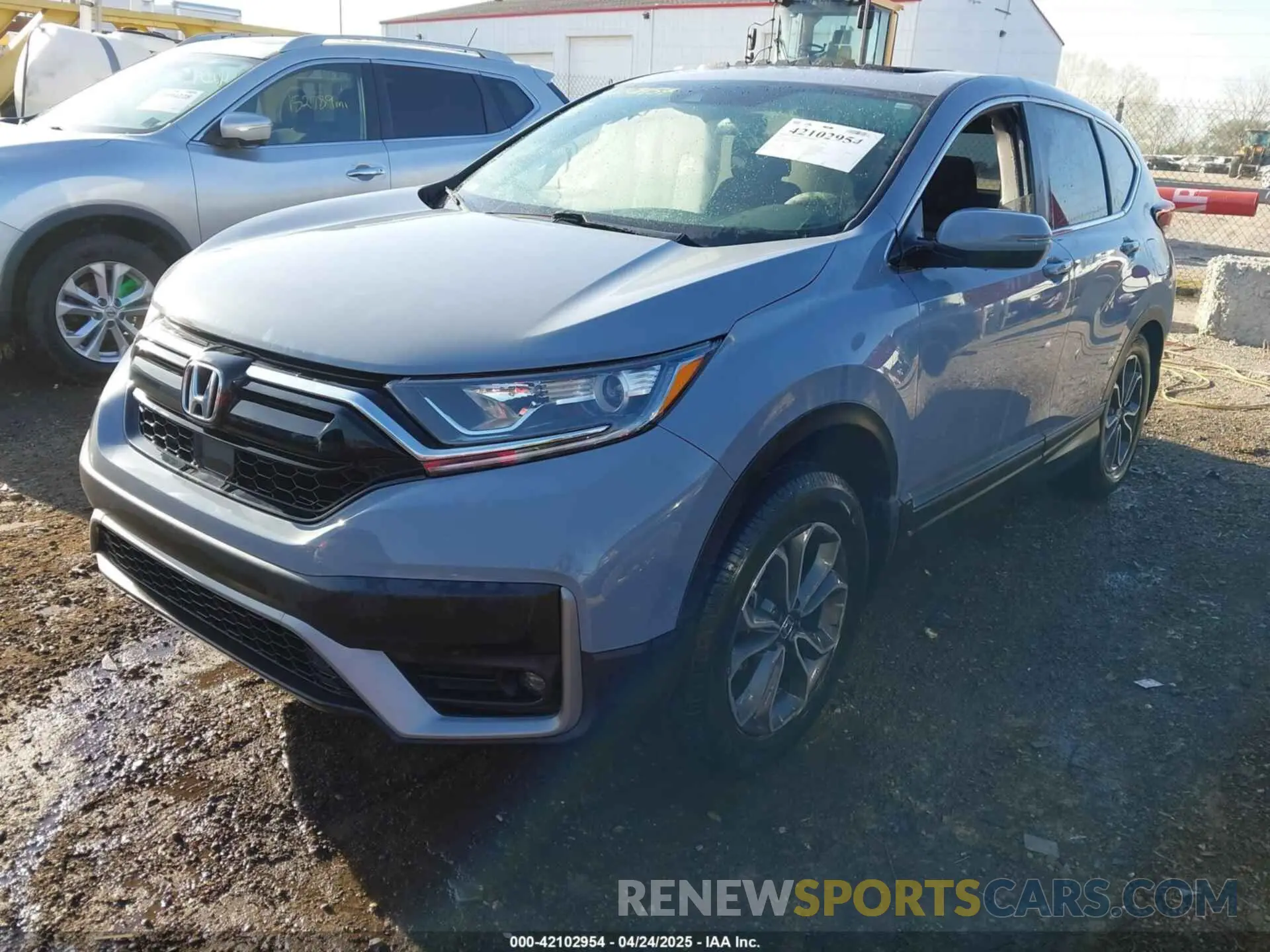 2 Photograph of a damaged car 5J6RW2H57NA009405 HONDA CR-V 2022
