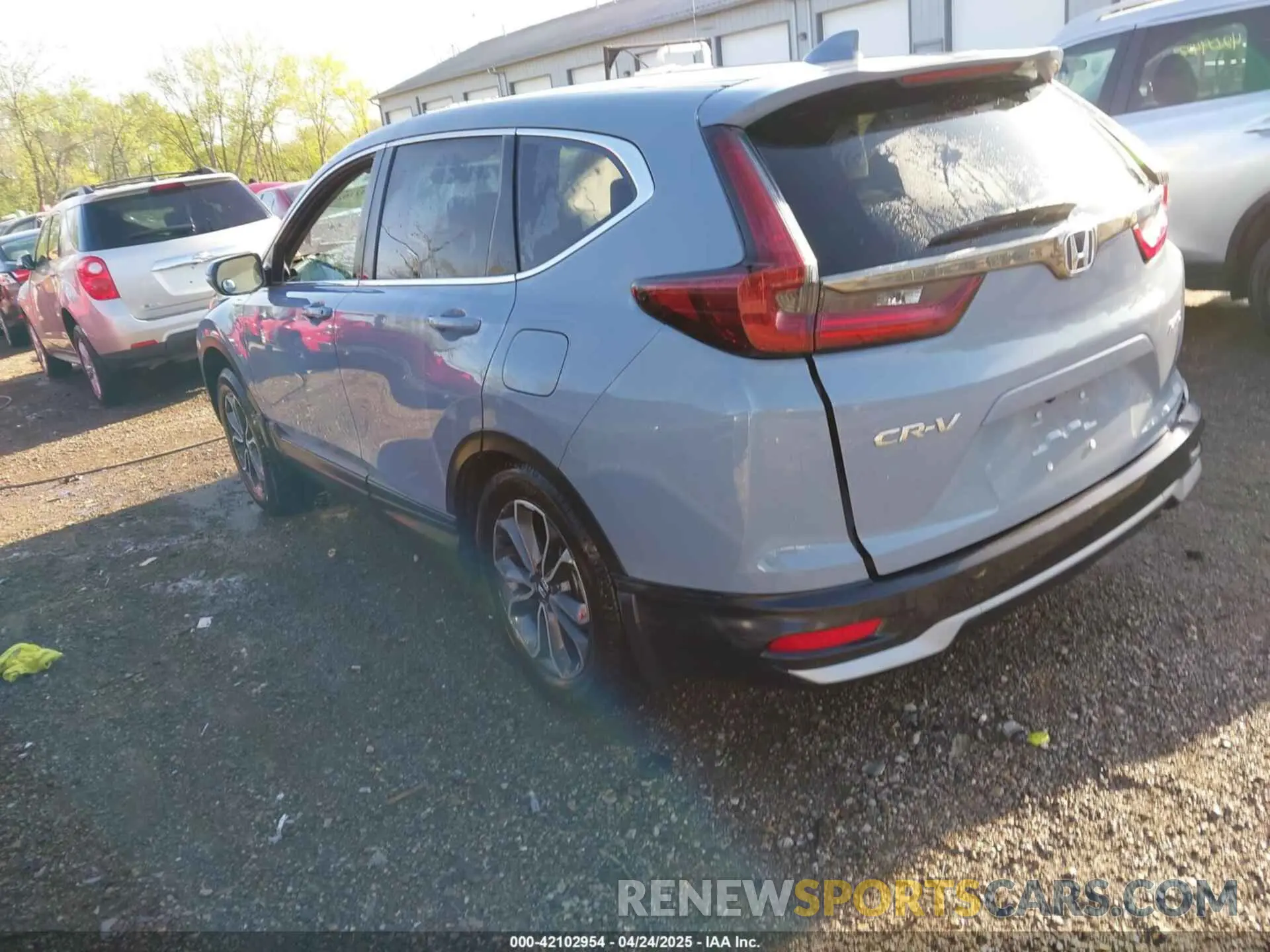 3 Photograph of a damaged car 5J6RW2H57NA009405 HONDA CR-V 2022