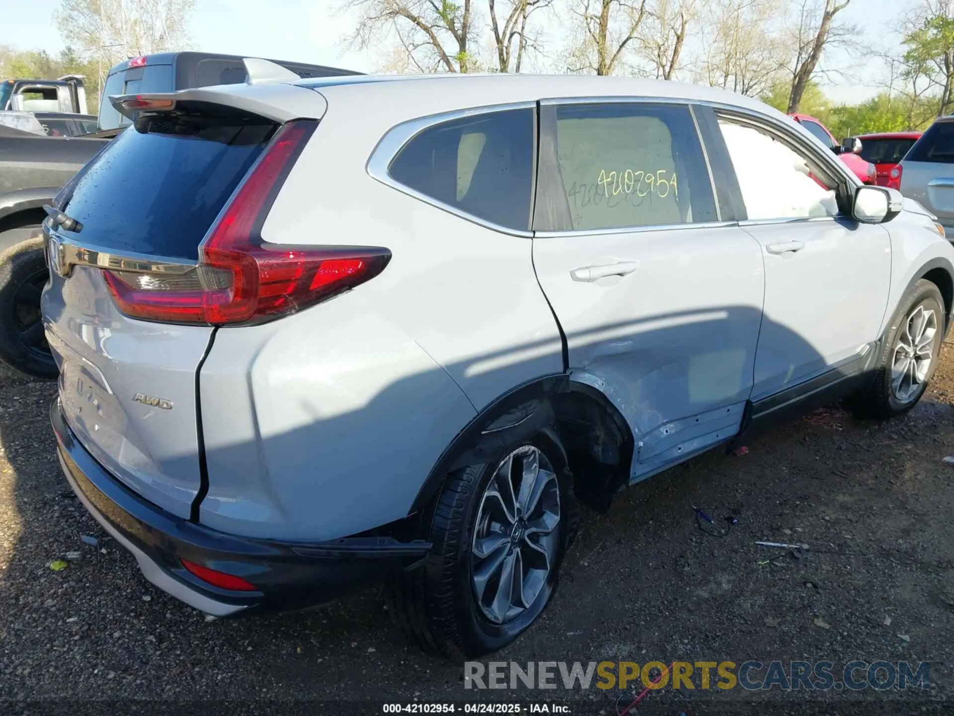 6 Photograph of a damaged car 5J6RW2H57NA009405 HONDA CR-V 2022