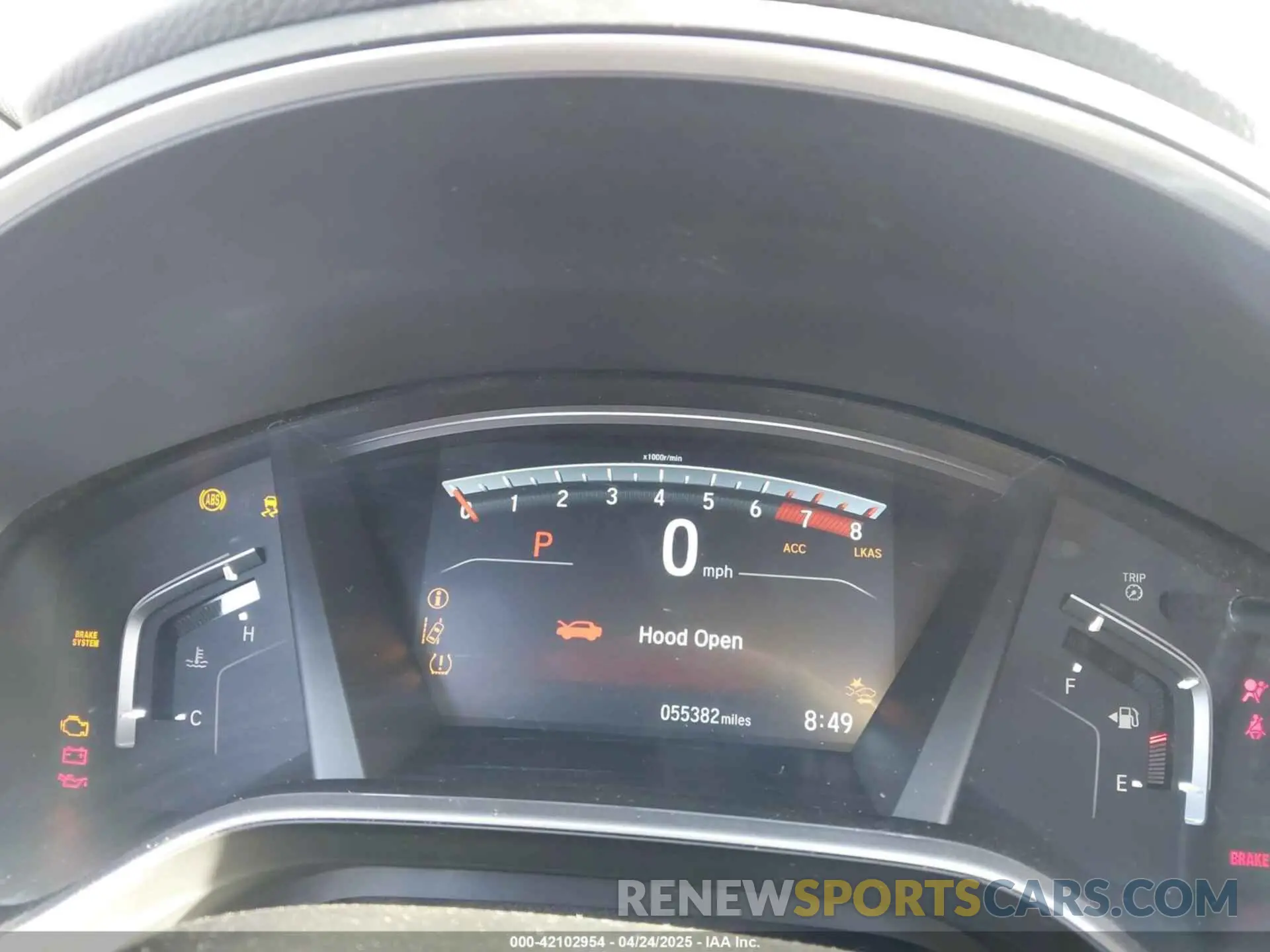 7 Photograph of a damaged car 5J6RW2H57NA009405 HONDA CR-V 2022
