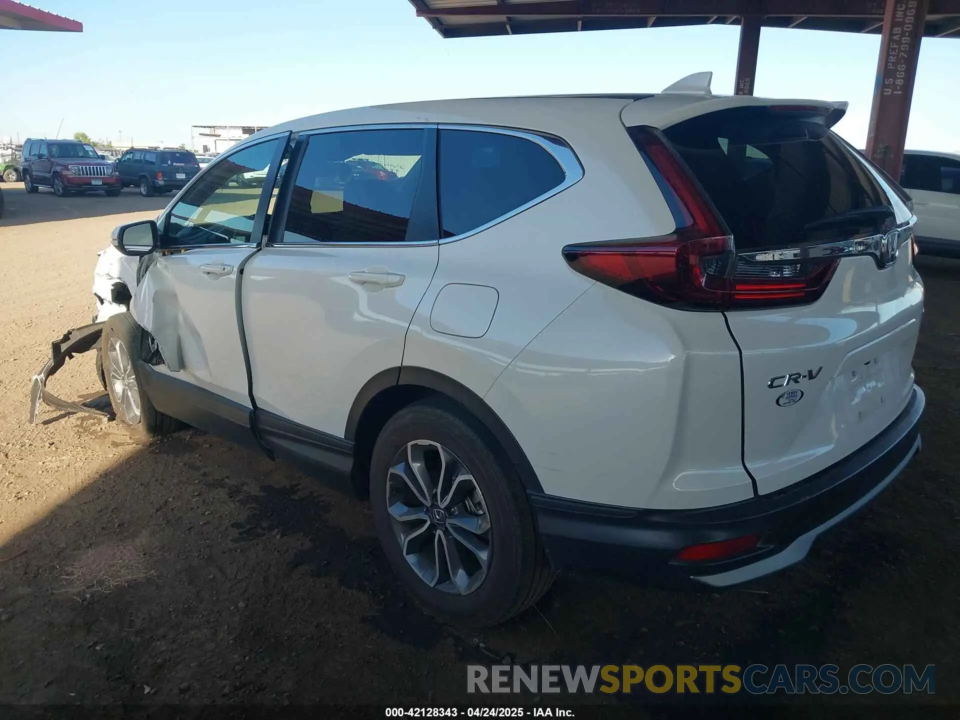 3 Photograph of a damaged car 5J6RW2H58NA014127 HONDA CR-V 2022