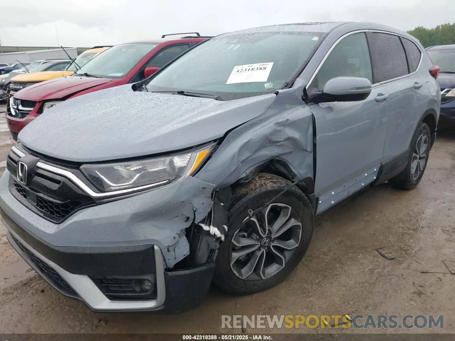 6 Photograph of a damaged car 5J6RW2H8XNA009456 HONDA CR-V 2022