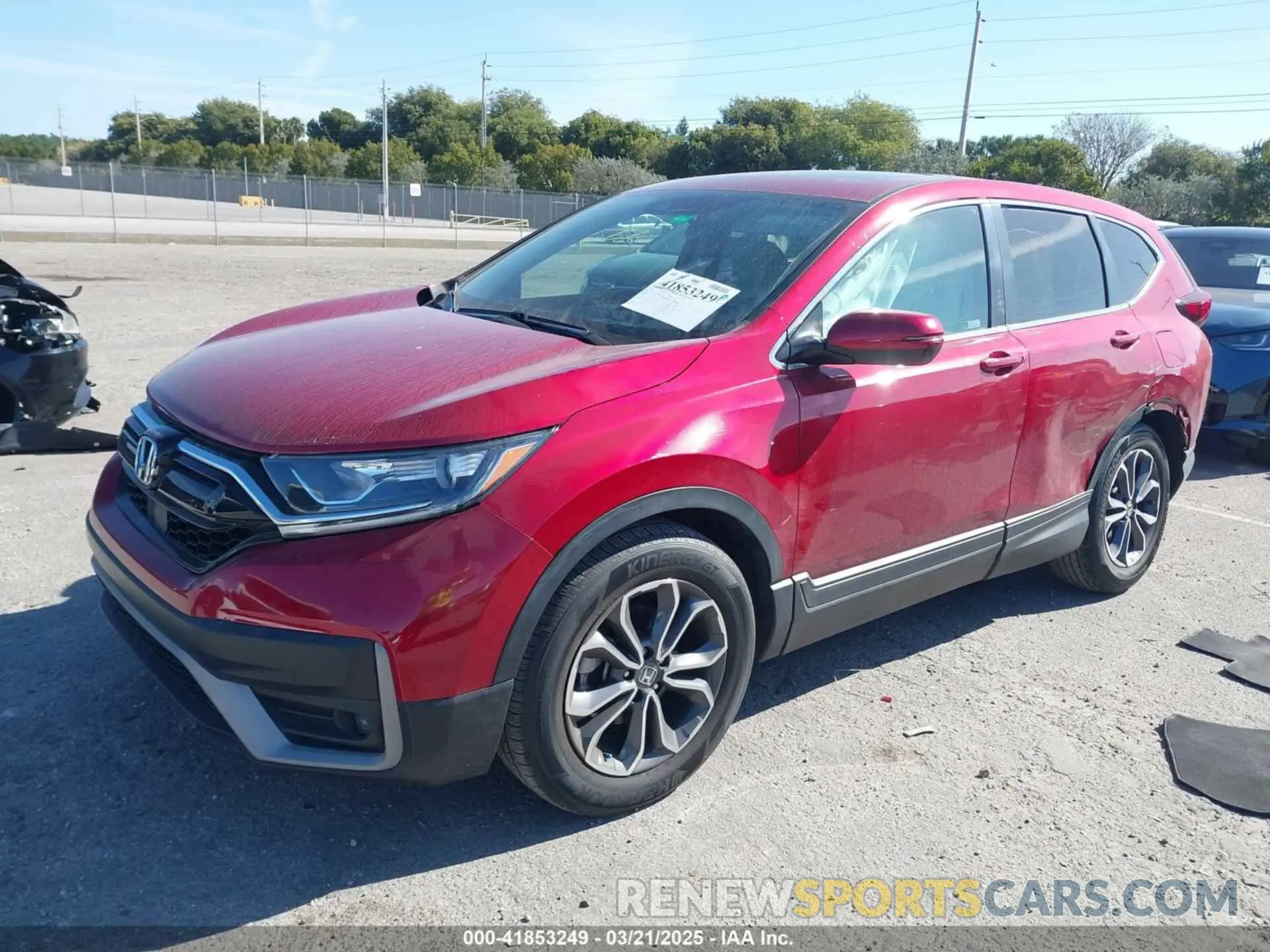 2 Photograph of a damaged car 7FARW1H53NE024446 HONDA CR-V 2022
