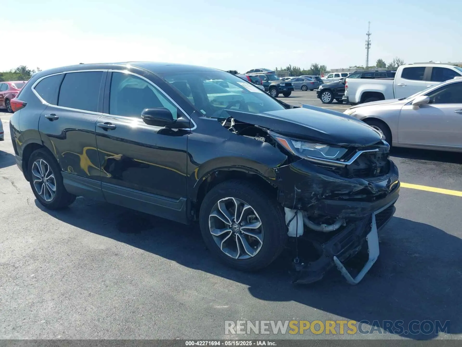 1 Photograph of a damaged car 7FARW1H54NE017277 HONDA CR-V 2022