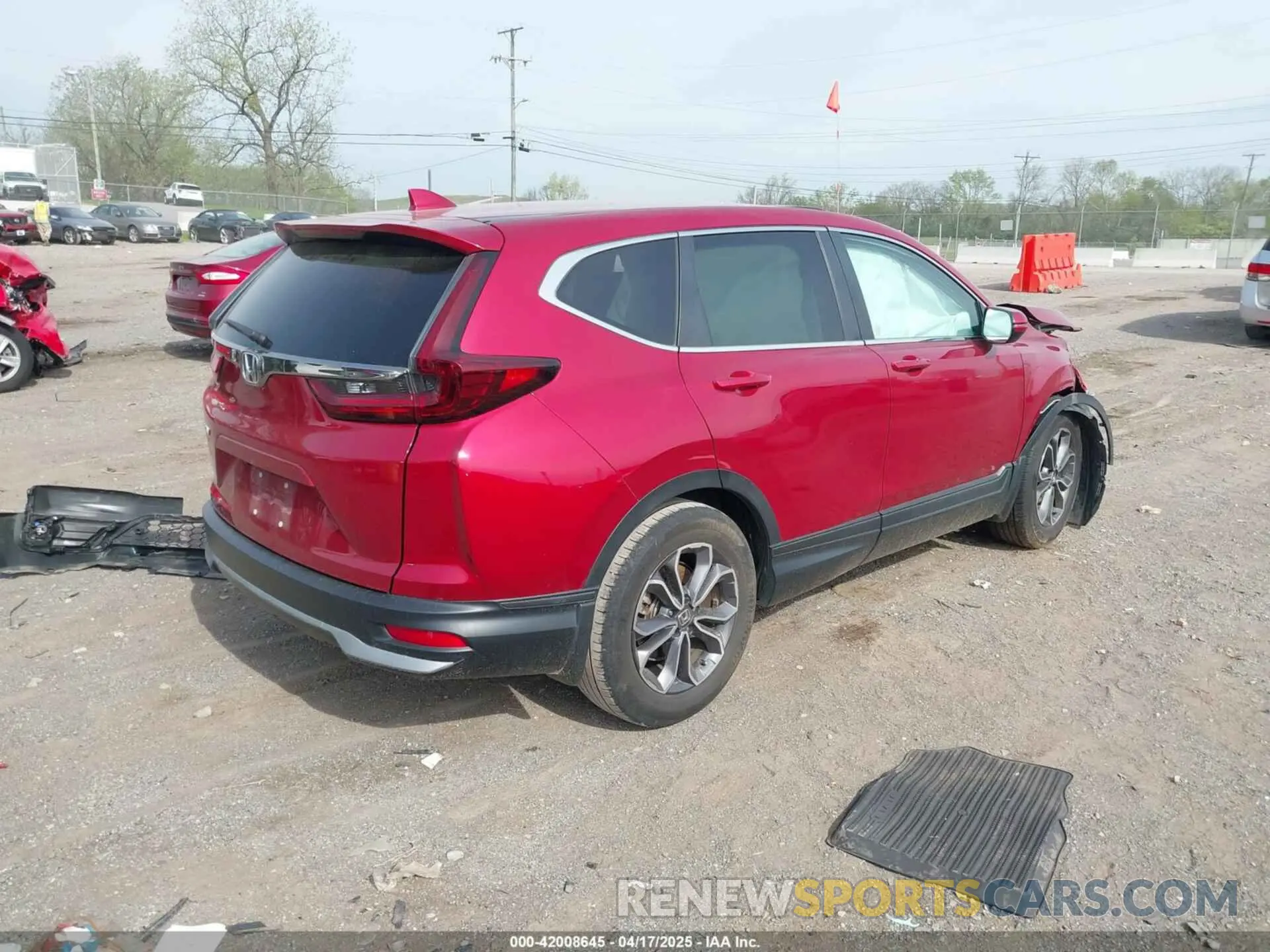 4 Photograph of a damaged car 7FARW1H58NE002751 HONDA CR-V 2022