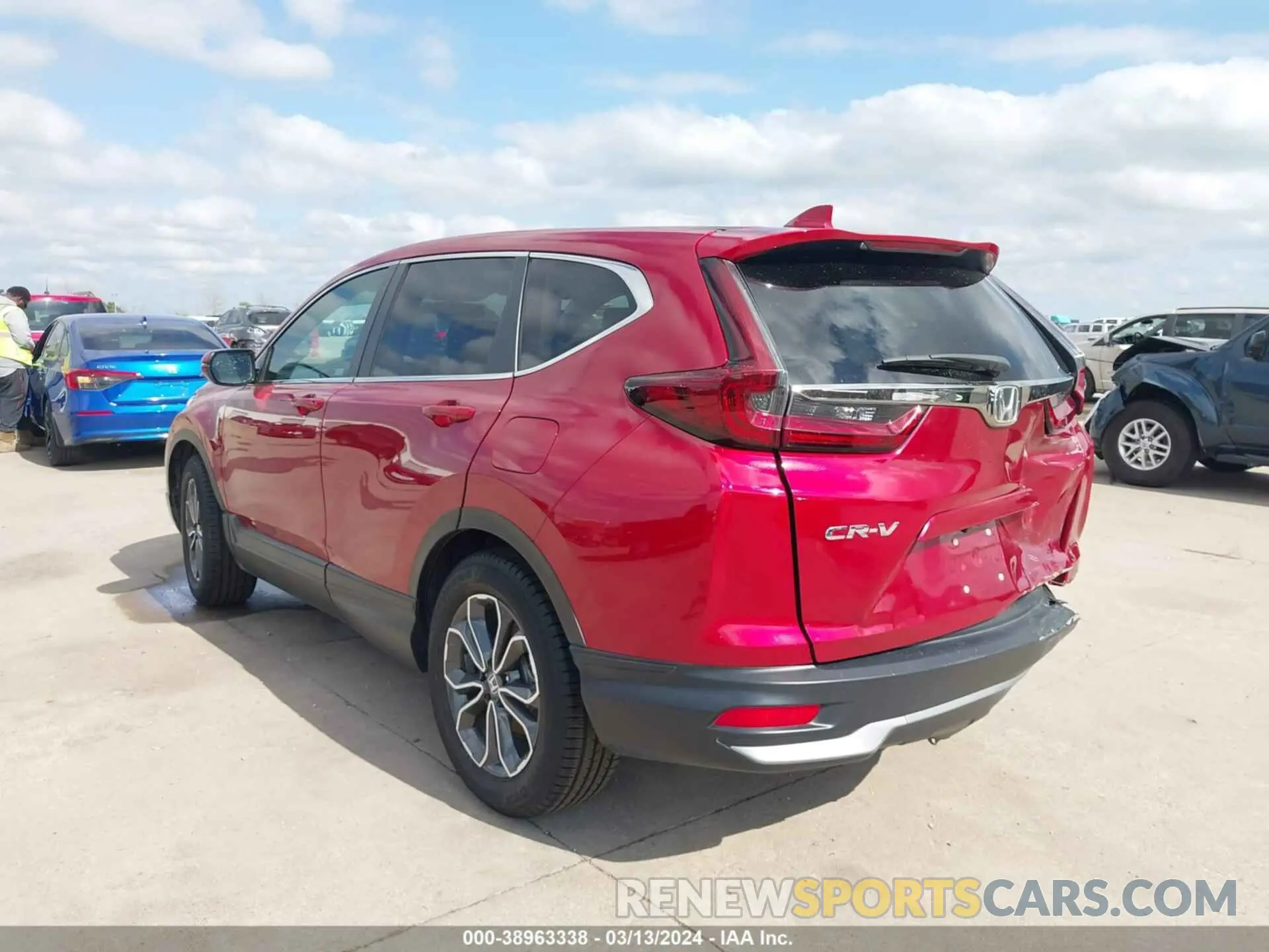 3 Photograph of a damaged car 7FARW1H59NE006761 HONDA CR-V 2022