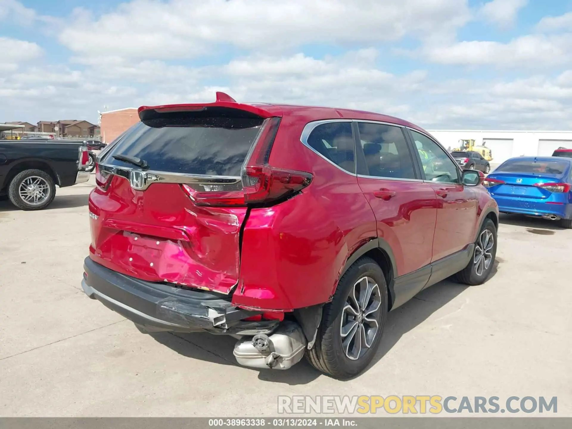 4 Photograph of a damaged car 7FARW1H59NE006761 HONDA CR-V 2022