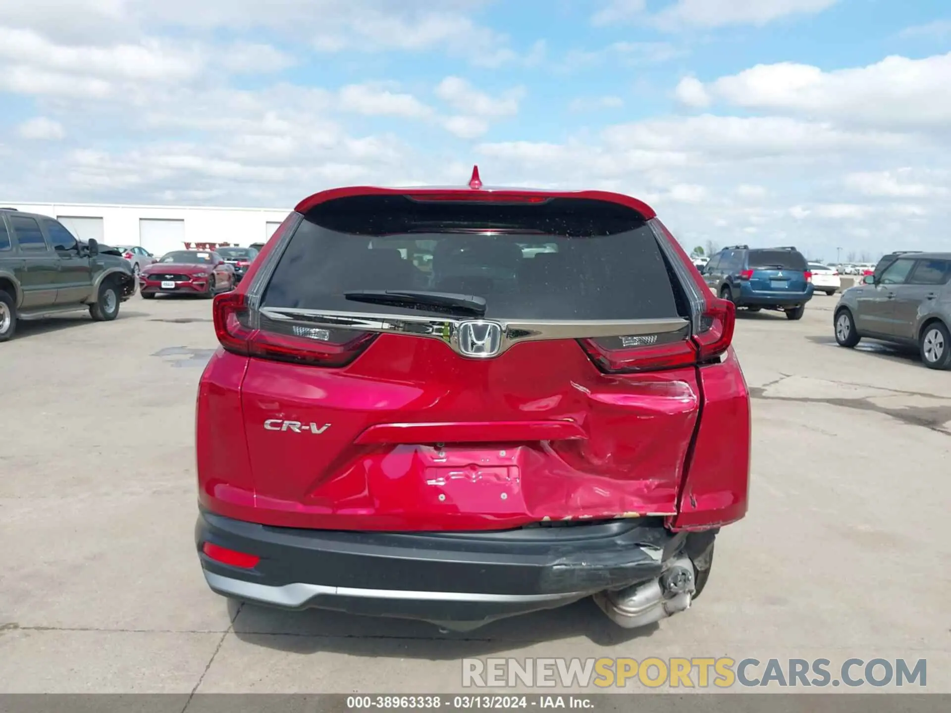 6 Photograph of a damaged car 7FARW1H59NE006761 HONDA CR-V 2022
